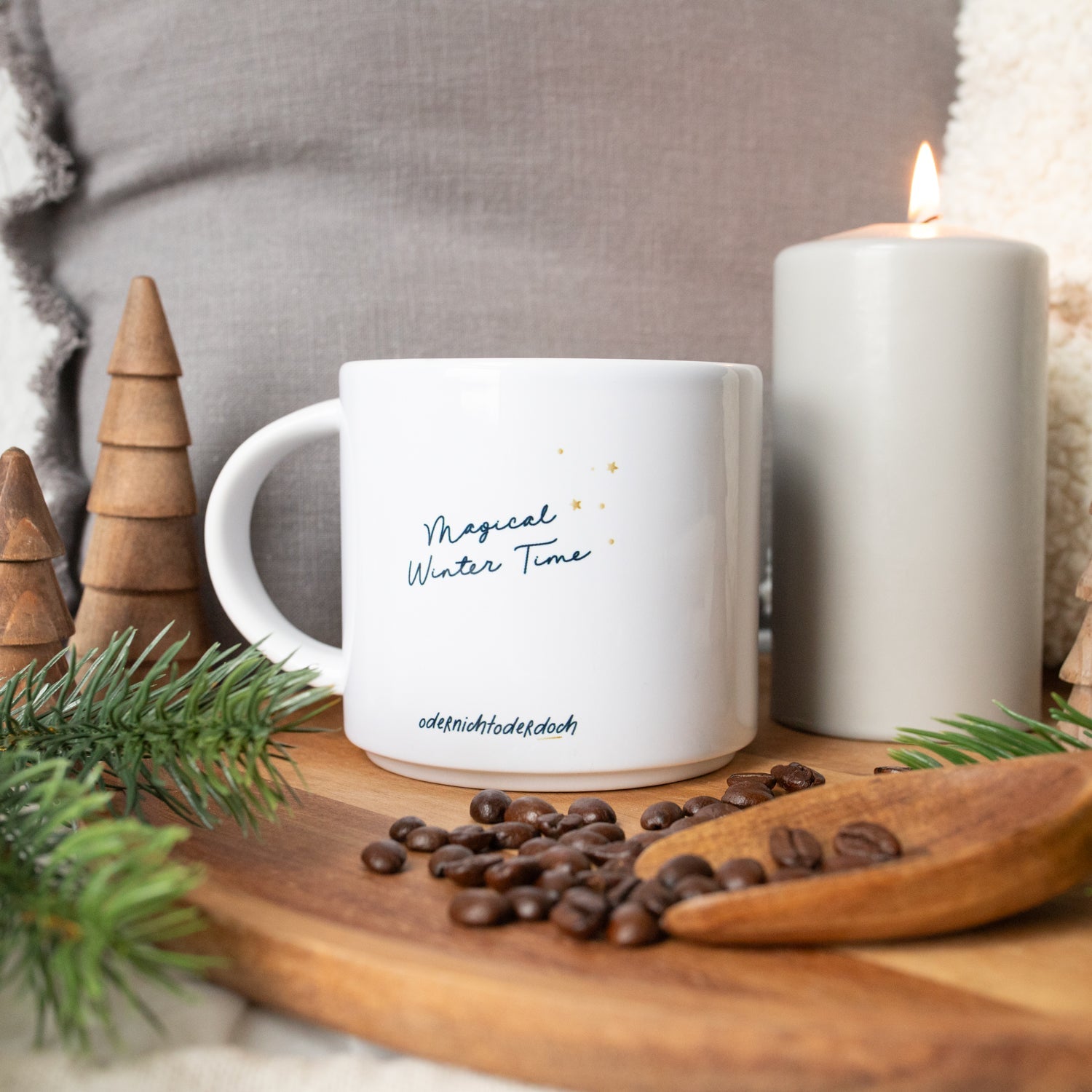 Jumbo-Tasse „Magical Winter Time“