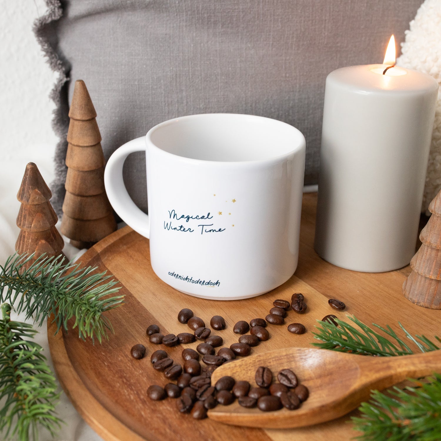 Jumbo-Tasse „Magical Winter Time“