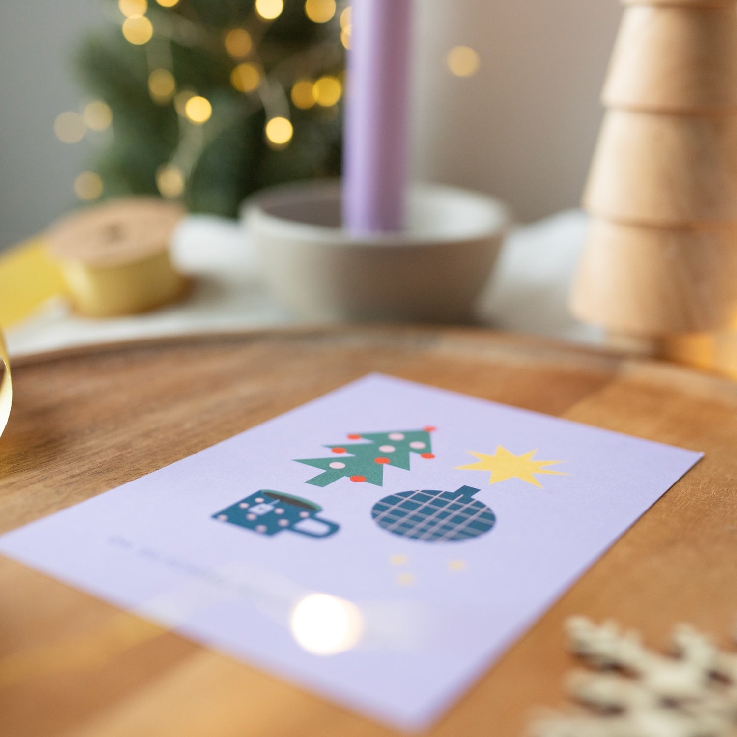 Postkarte „Oh du schöne"