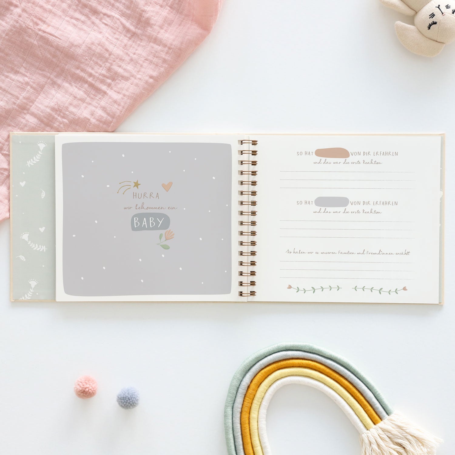 Erinnerungsbuch „Dein erstes Lebensjahr“