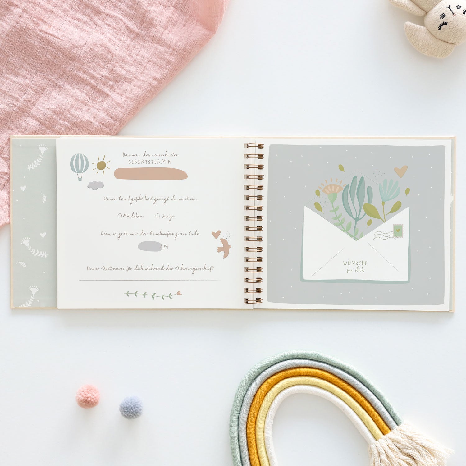 Erinnerungsbuch „Dein erstes Lebensjahr“