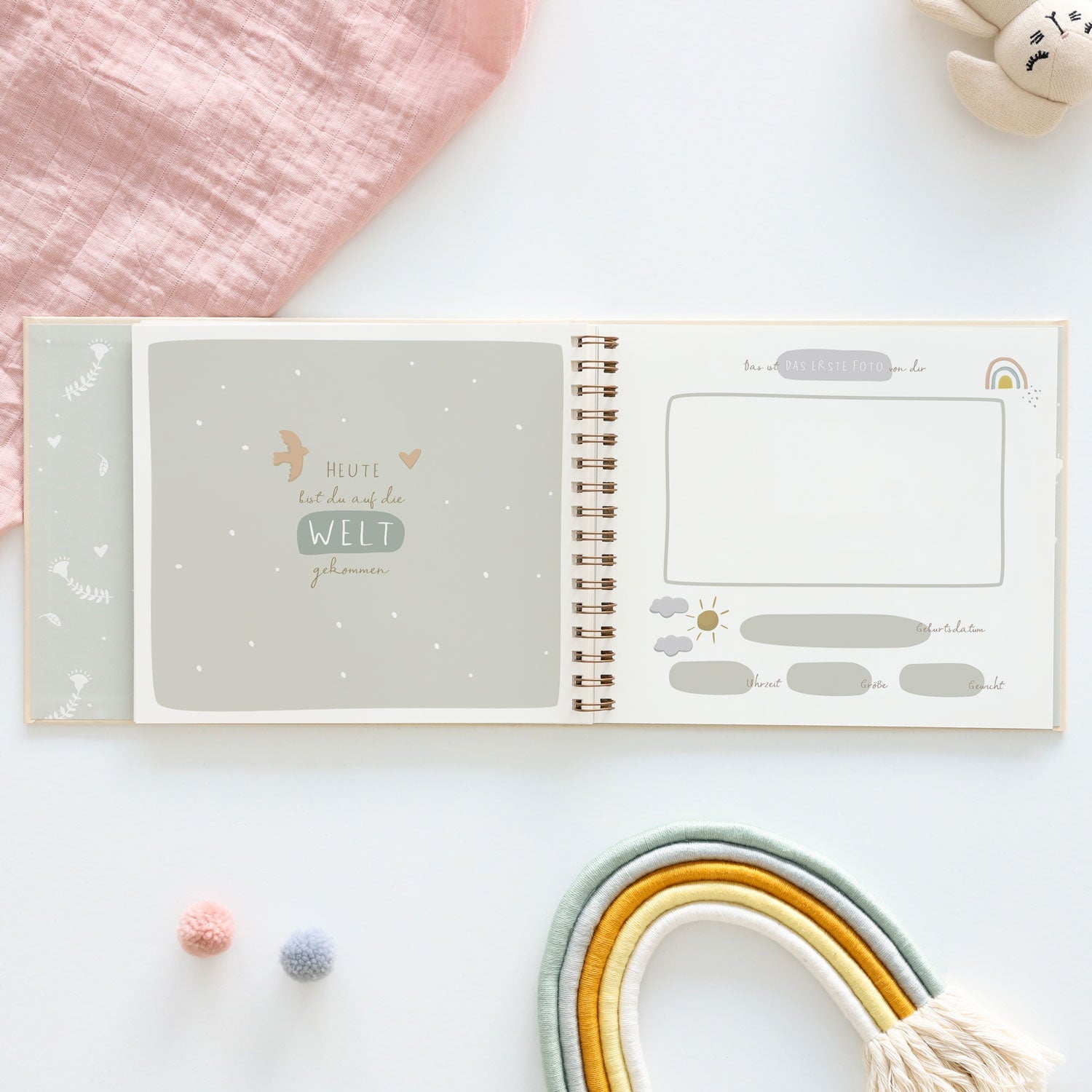 Erinnerungsbuch „Dein erstes Lebensjahr“
