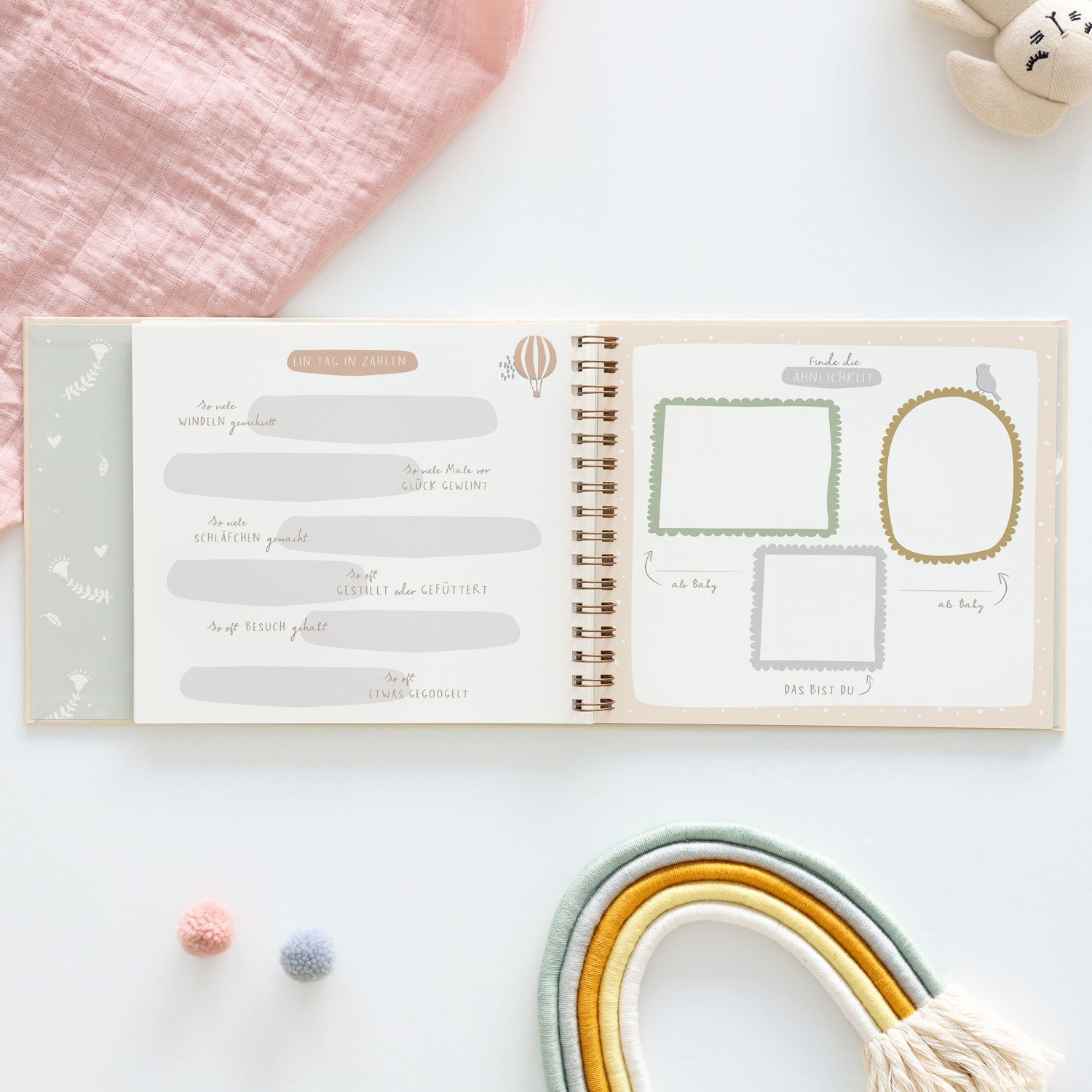 Erinnerungsbuch „Dein erstes Lebensjahr“