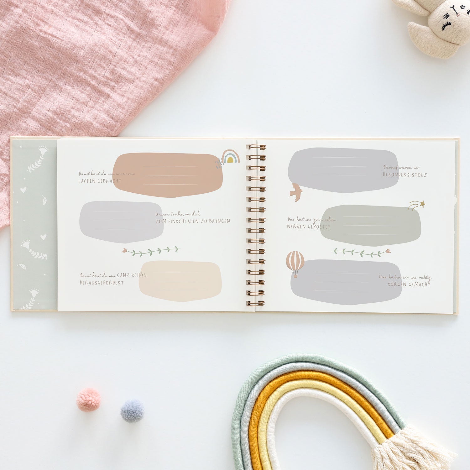 Erinnerungsbuch „Dein erstes Lebensjahr“