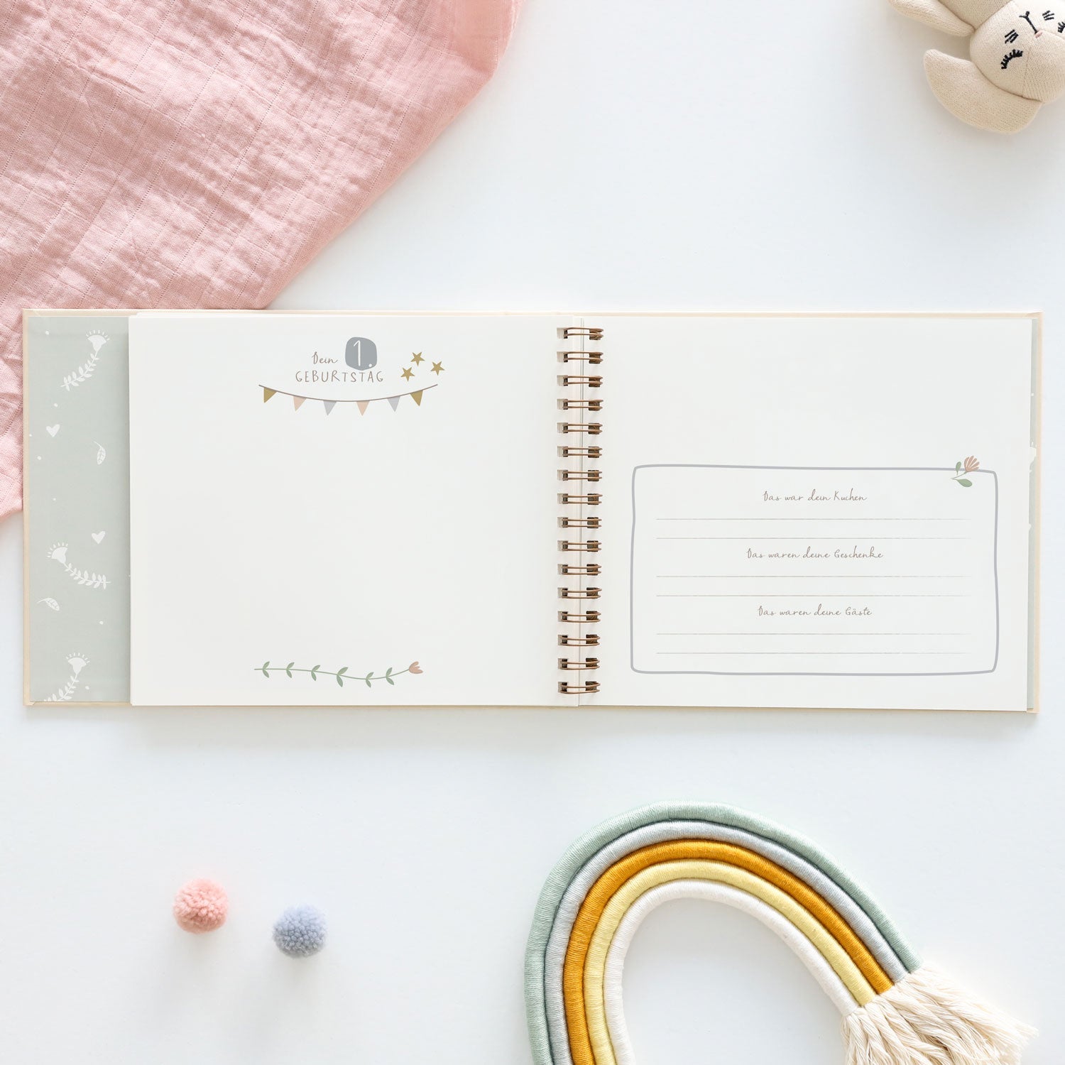 Erinnerungsbuch „Dein erstes Lebensjahr“