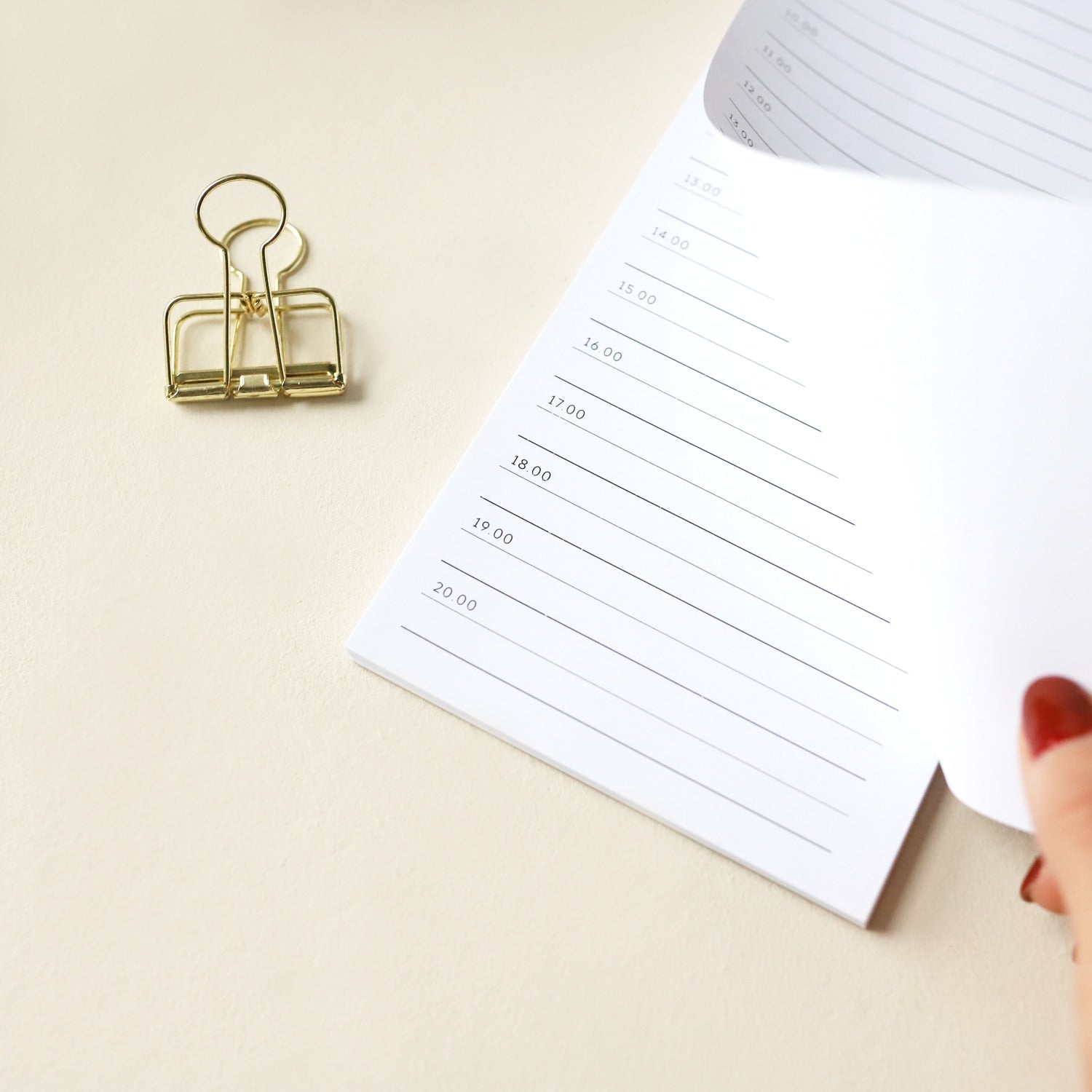 Notizblock DIN lang „Happy day ahead"