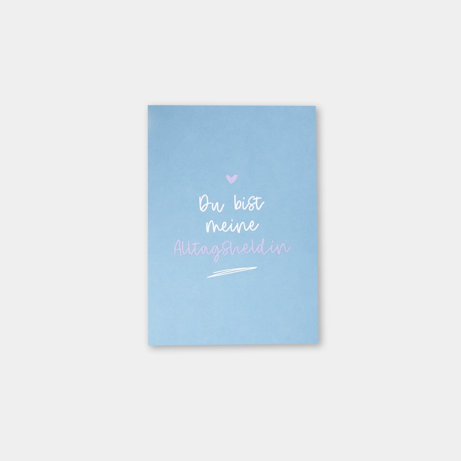 Postkarte „Alltagsheldin"
