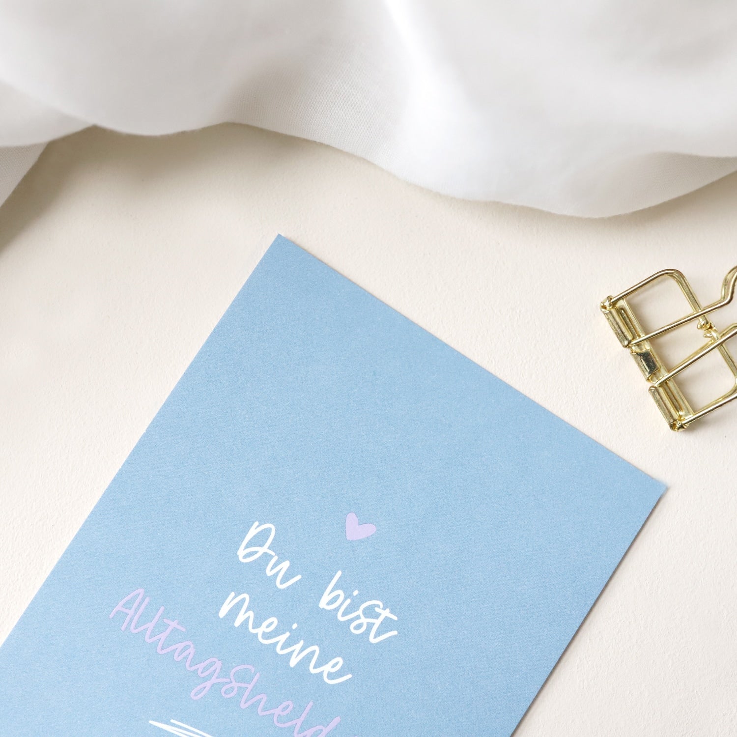 Postkarte „Alltagsheldin"