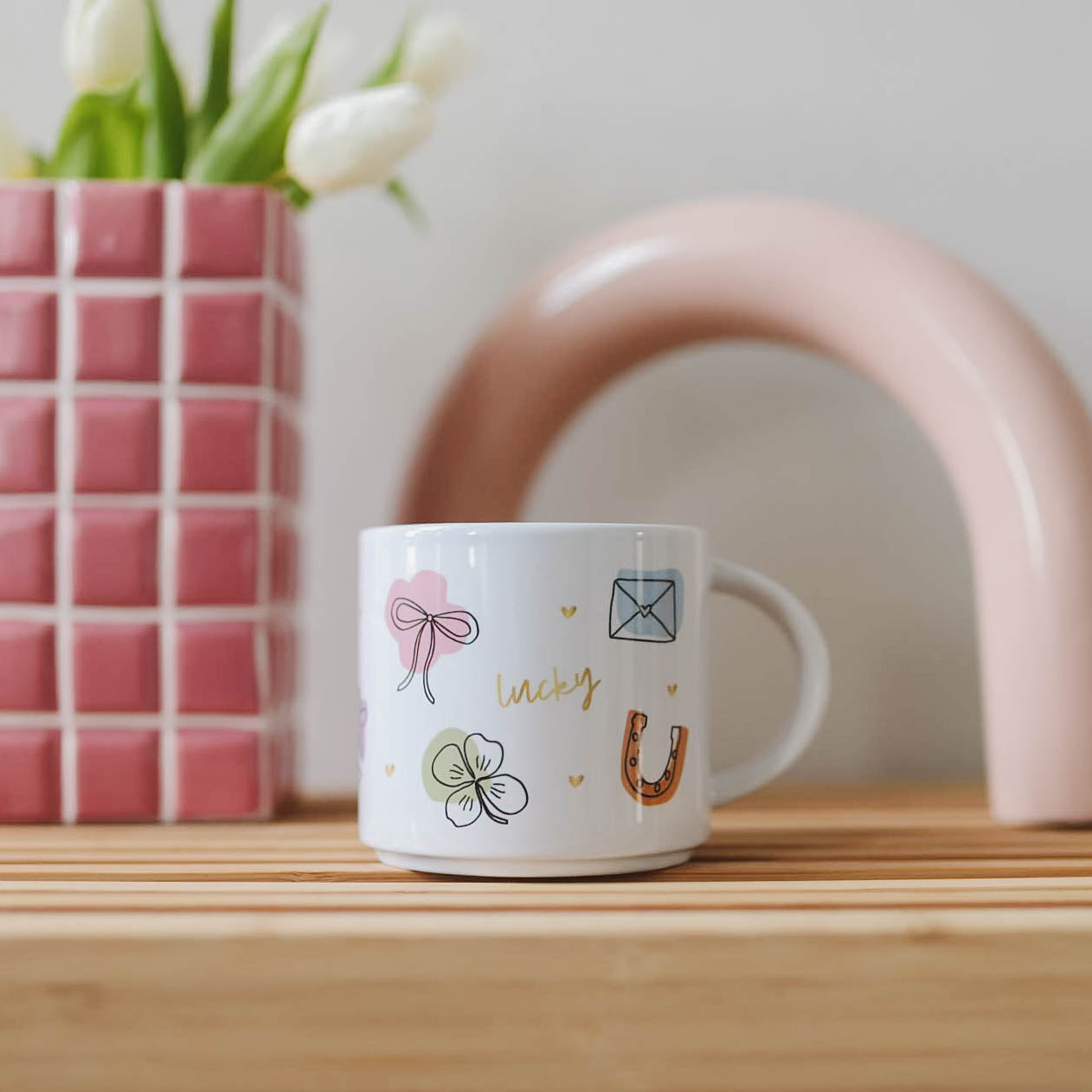 Jumbo-Tasse „Lucky“