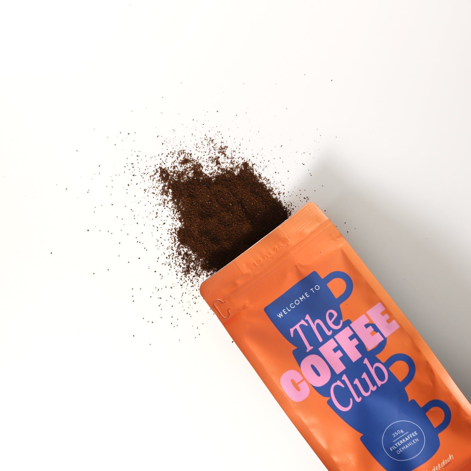 Kaffee „The Coffee Club", orange, gemahlen, 250g