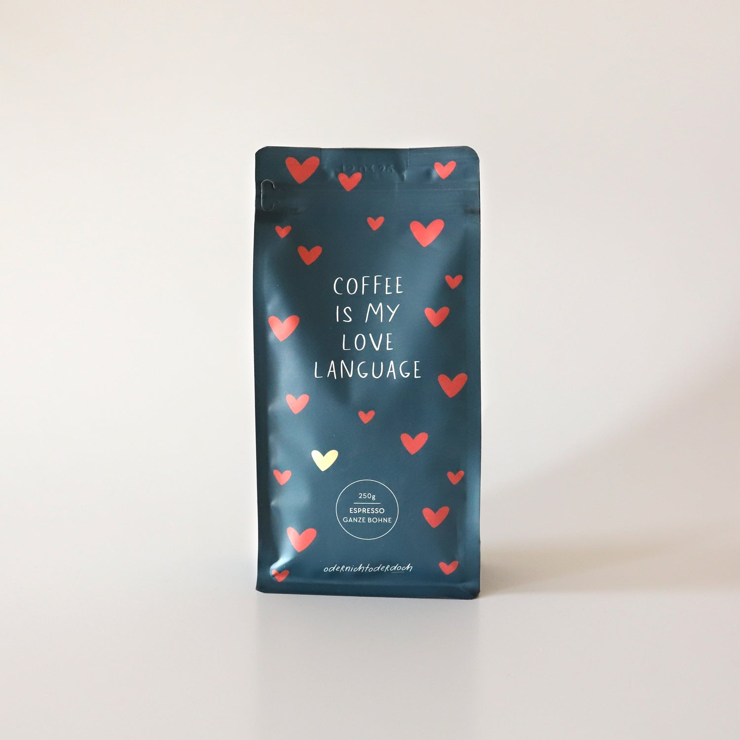 Bundle Tasse & Kaffee „Love language“, ganze Bohne, 250g