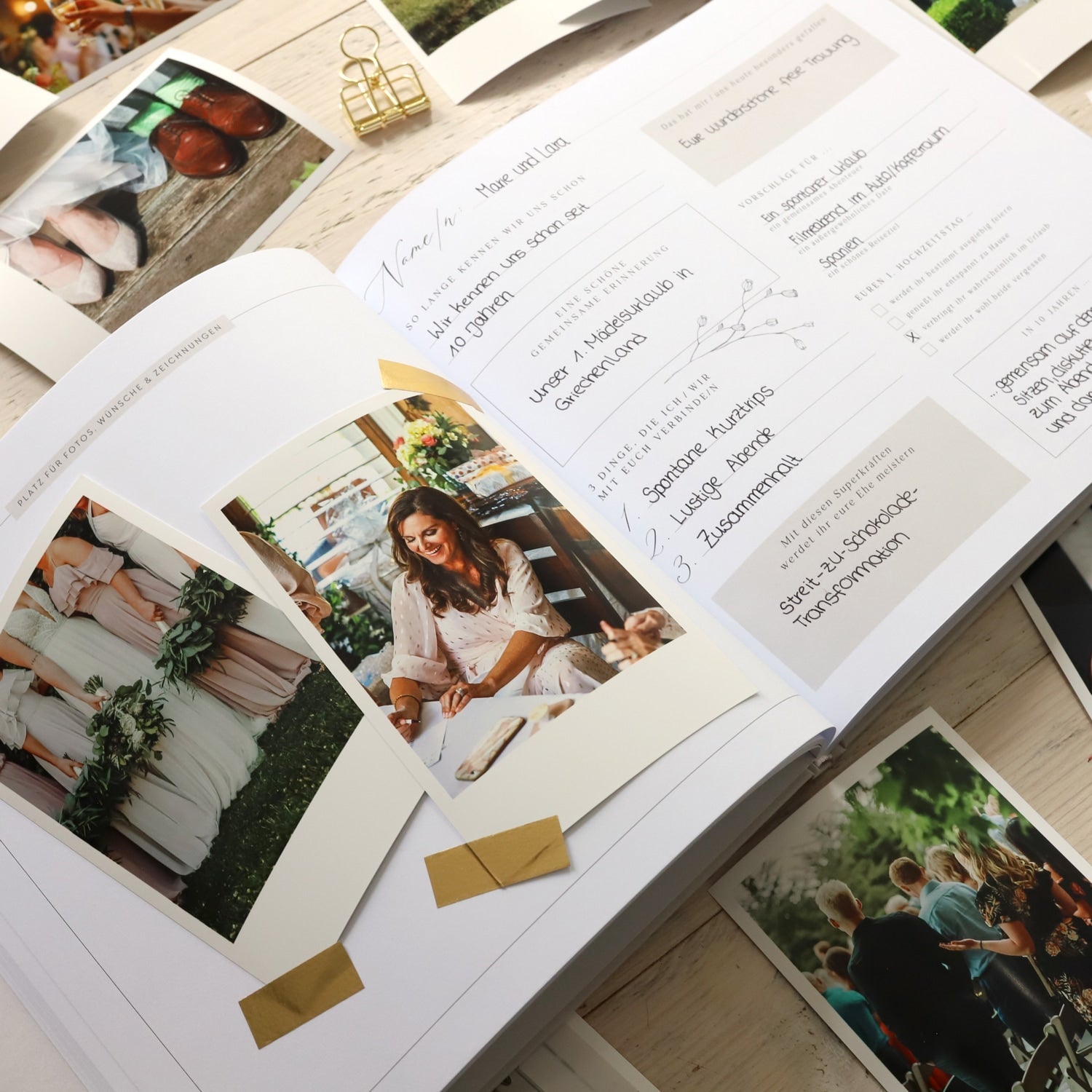 Gästebuch „Memories forever"