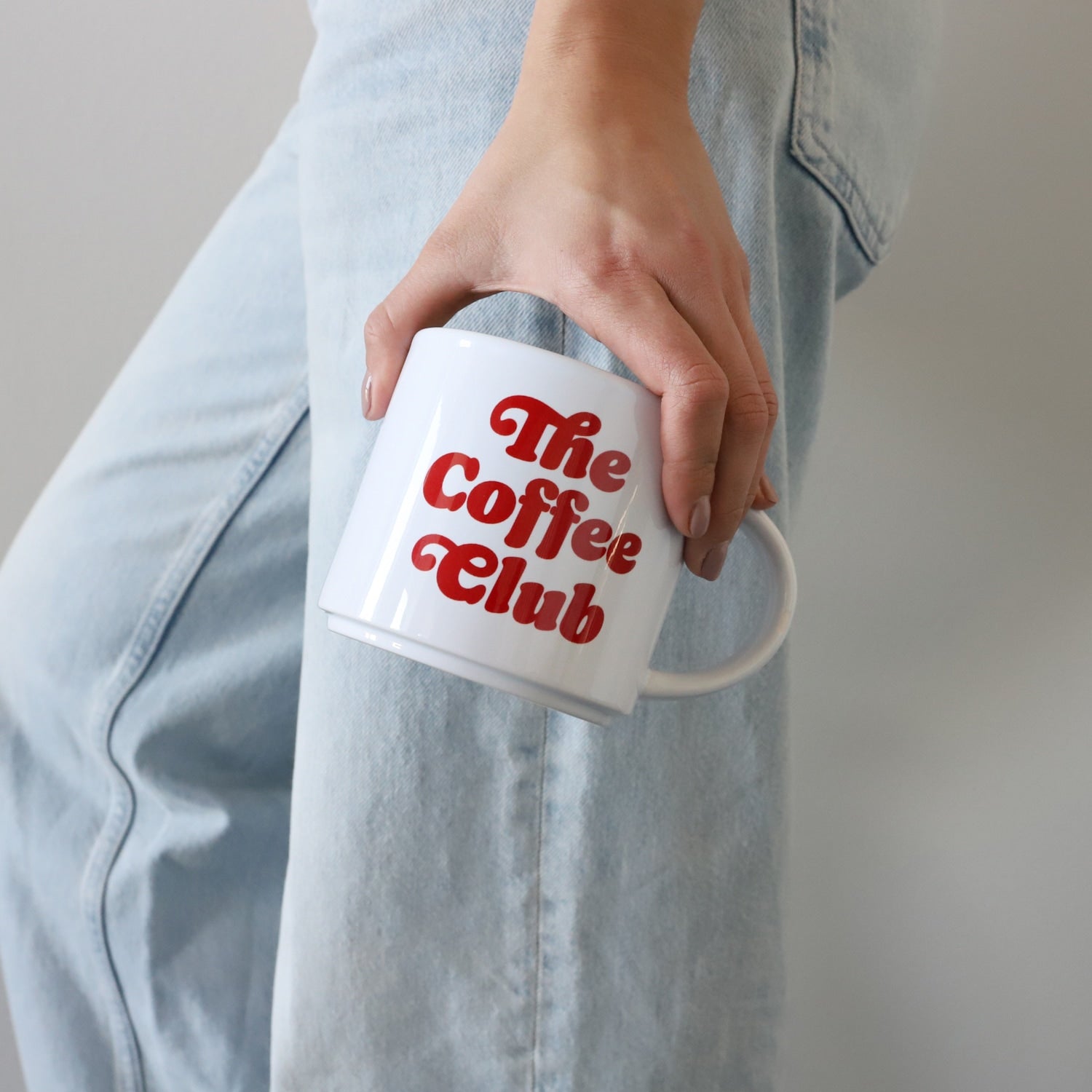 Jumbo-Tasse „The Coffee Club“