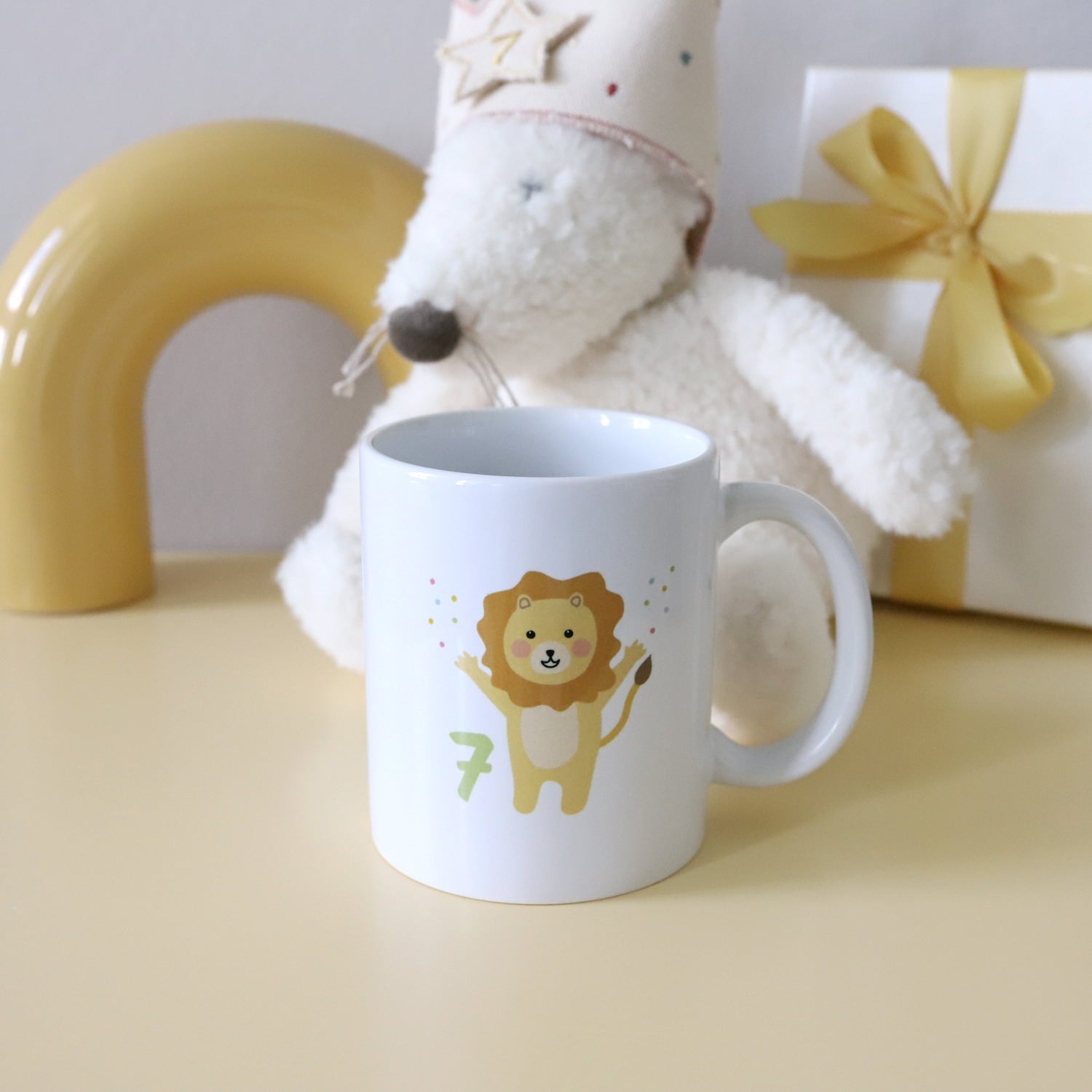 Tasse „Siebter Geburtstag"