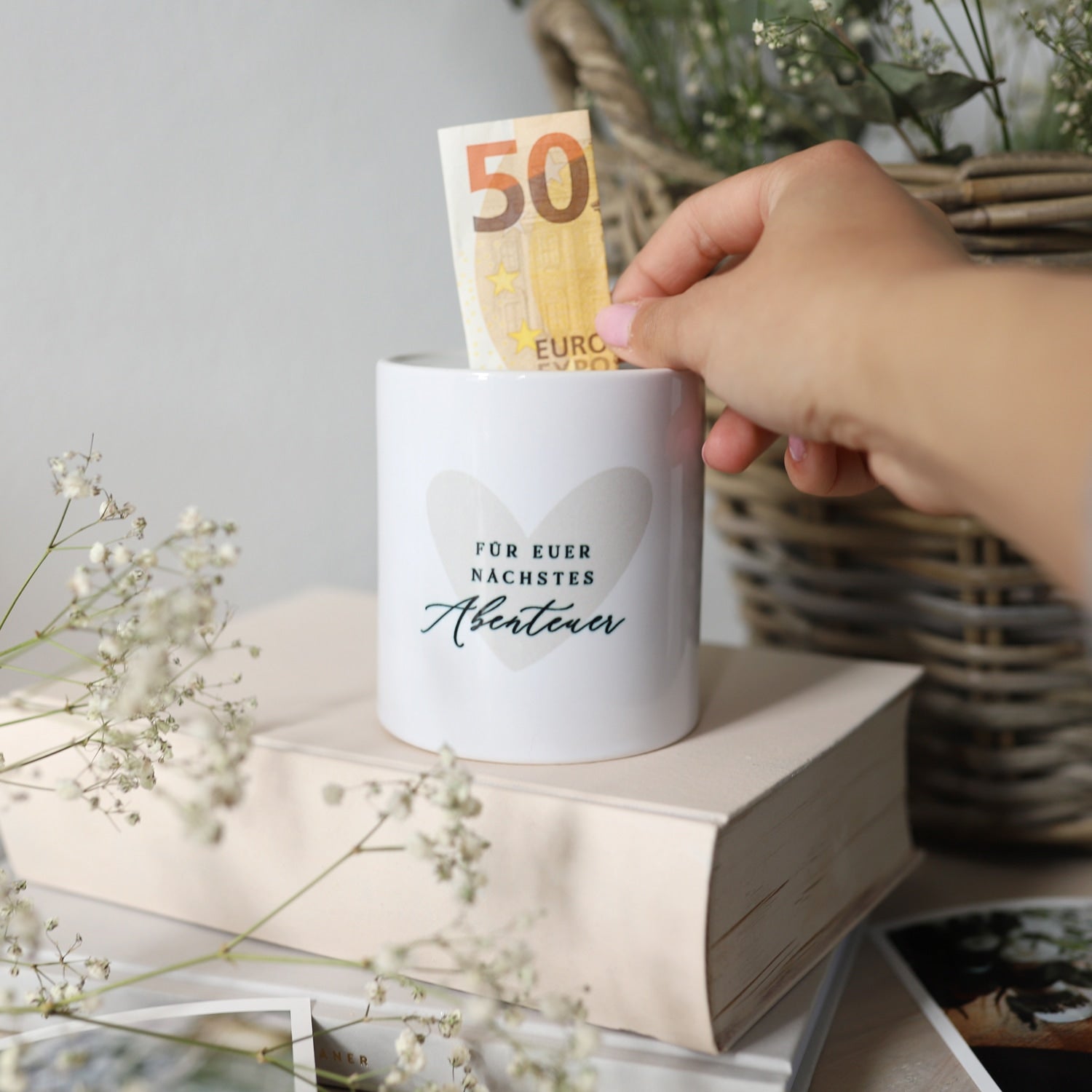 Spardose „Abenteuer“