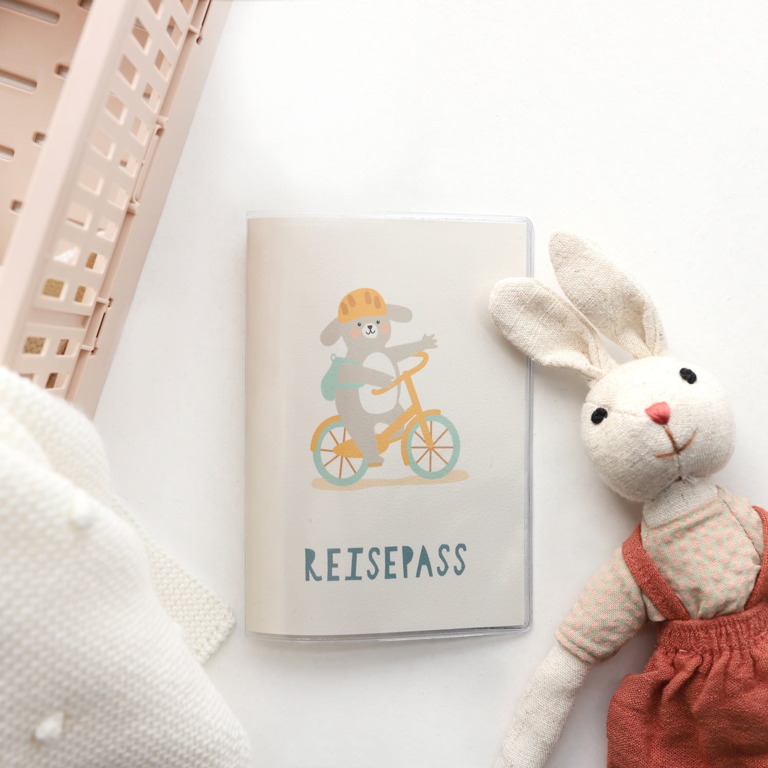Reisepass-Hülle „Hase“