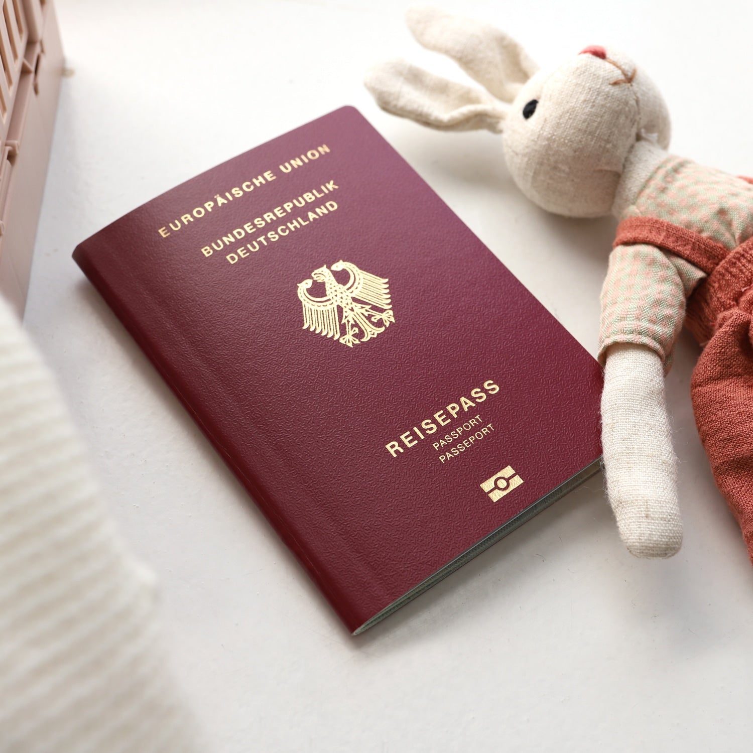 Reisepass-Hülle „Hase“