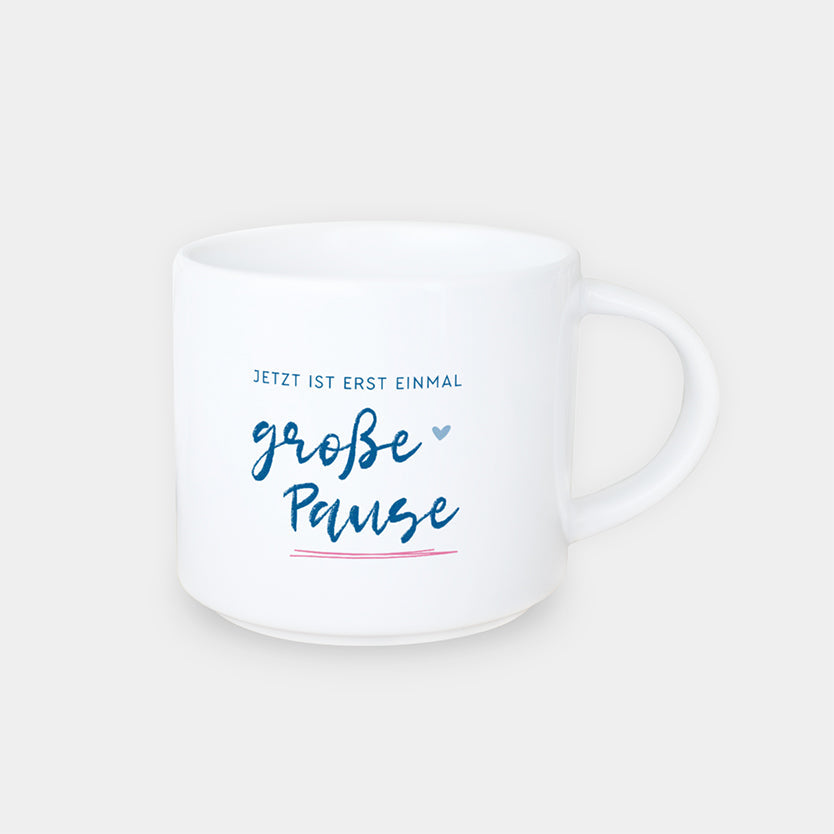 Jumbo-Tasse „Große Pause“