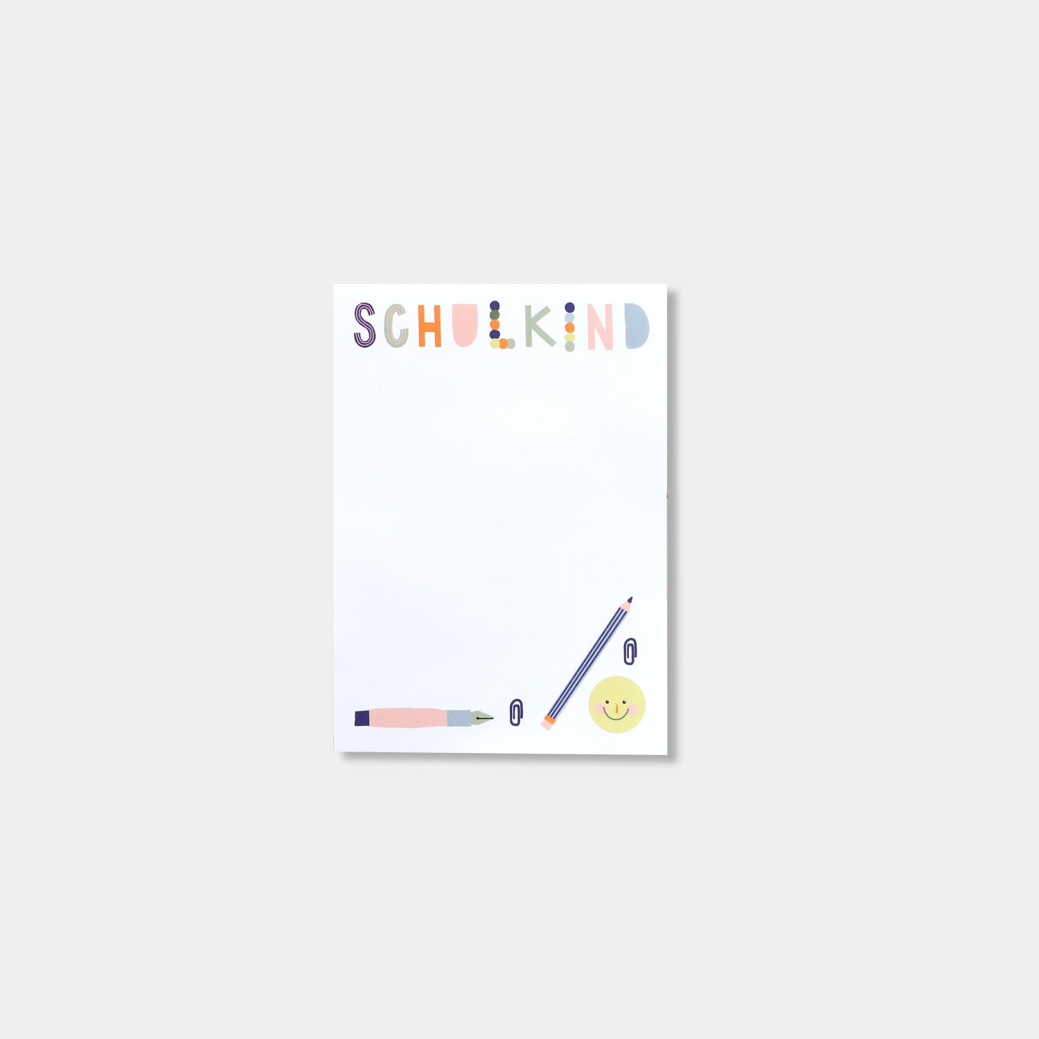 Notizblock A6 „Schulkind“