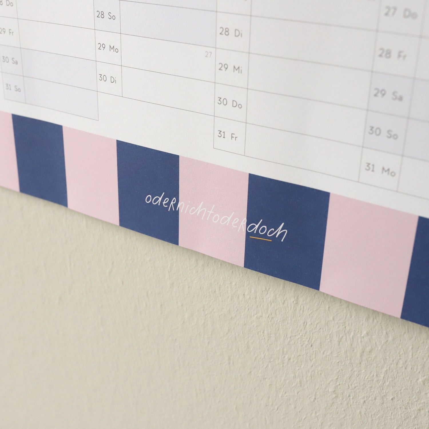 Wandkalender 2026 „Neuer Tag“, 70 x 50 cm