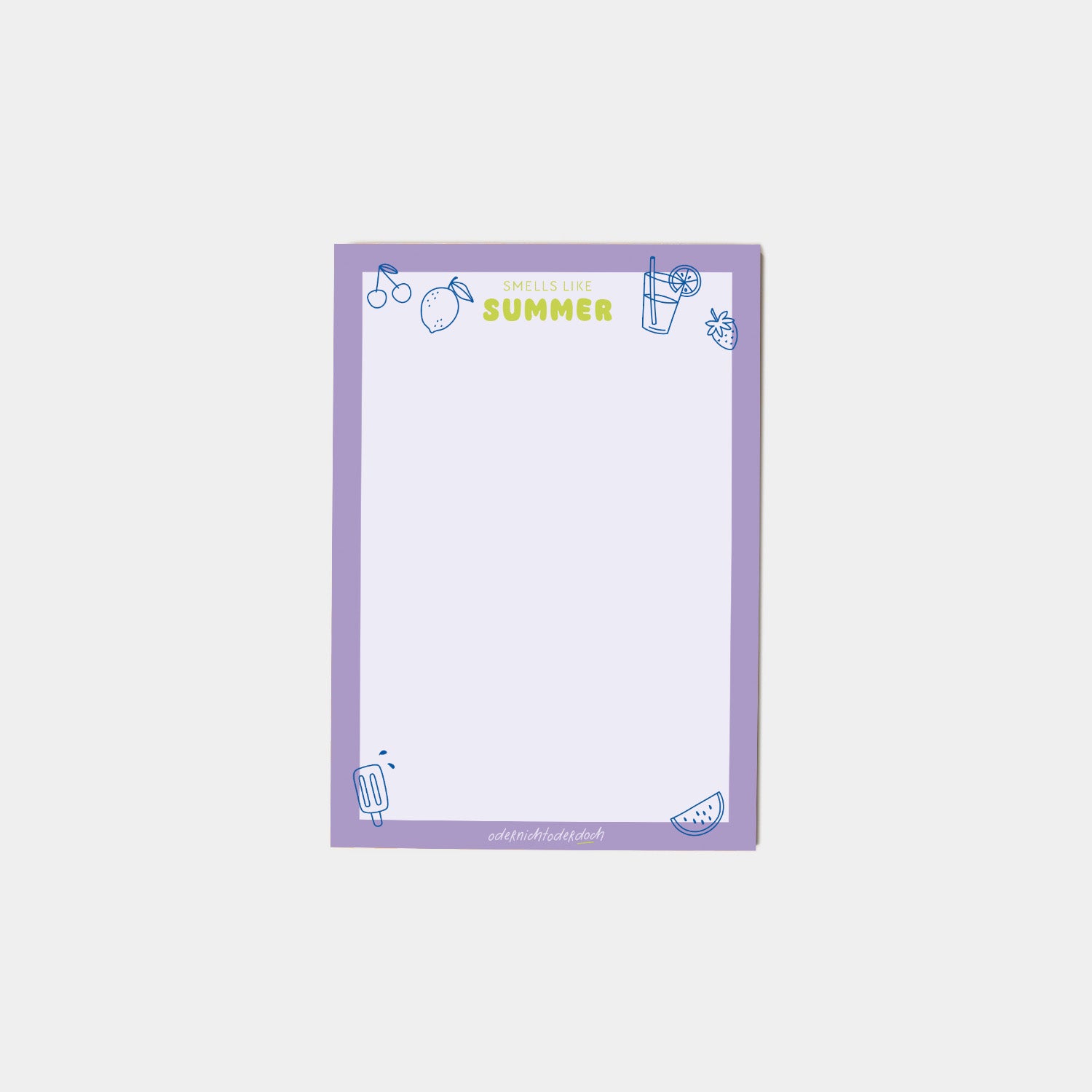 Notizblock A5 „Summer"