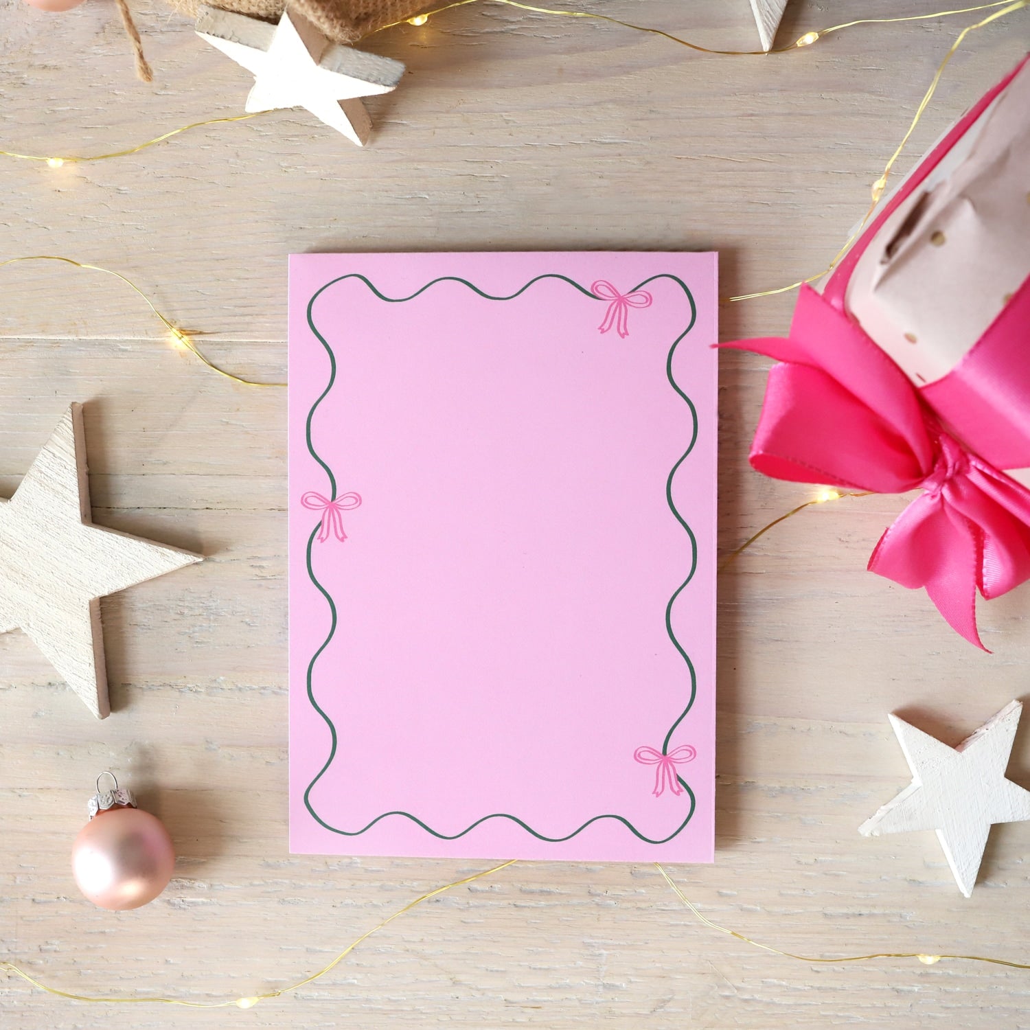 Notizblock A6 „Schleifen“