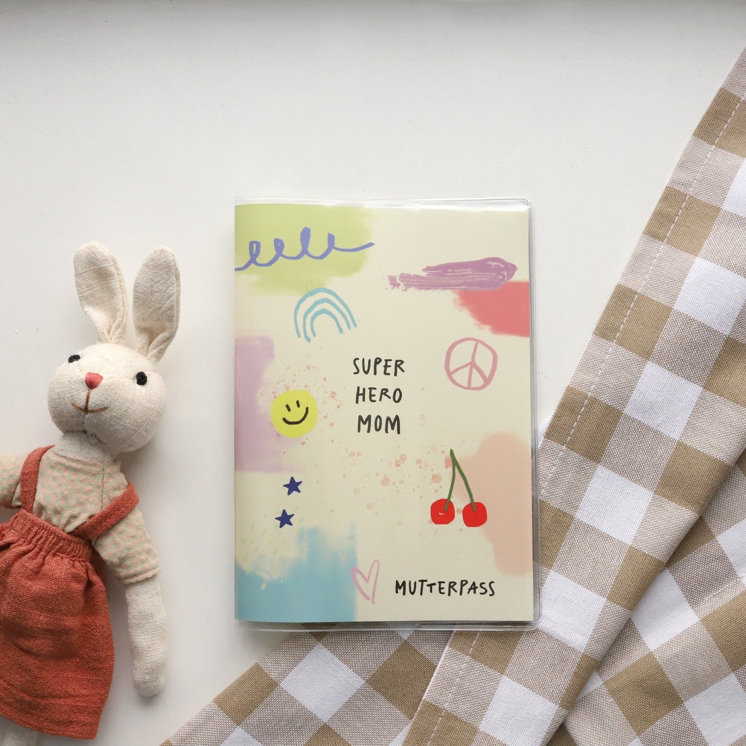 Mutterpass-Hülle „Abstrakt“