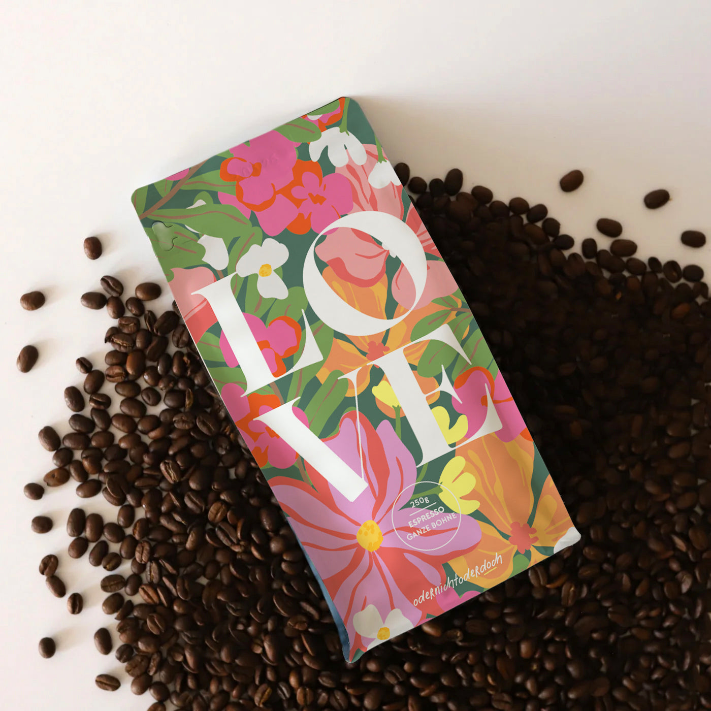 Kaffee "Love", ganze Bohne, 250g