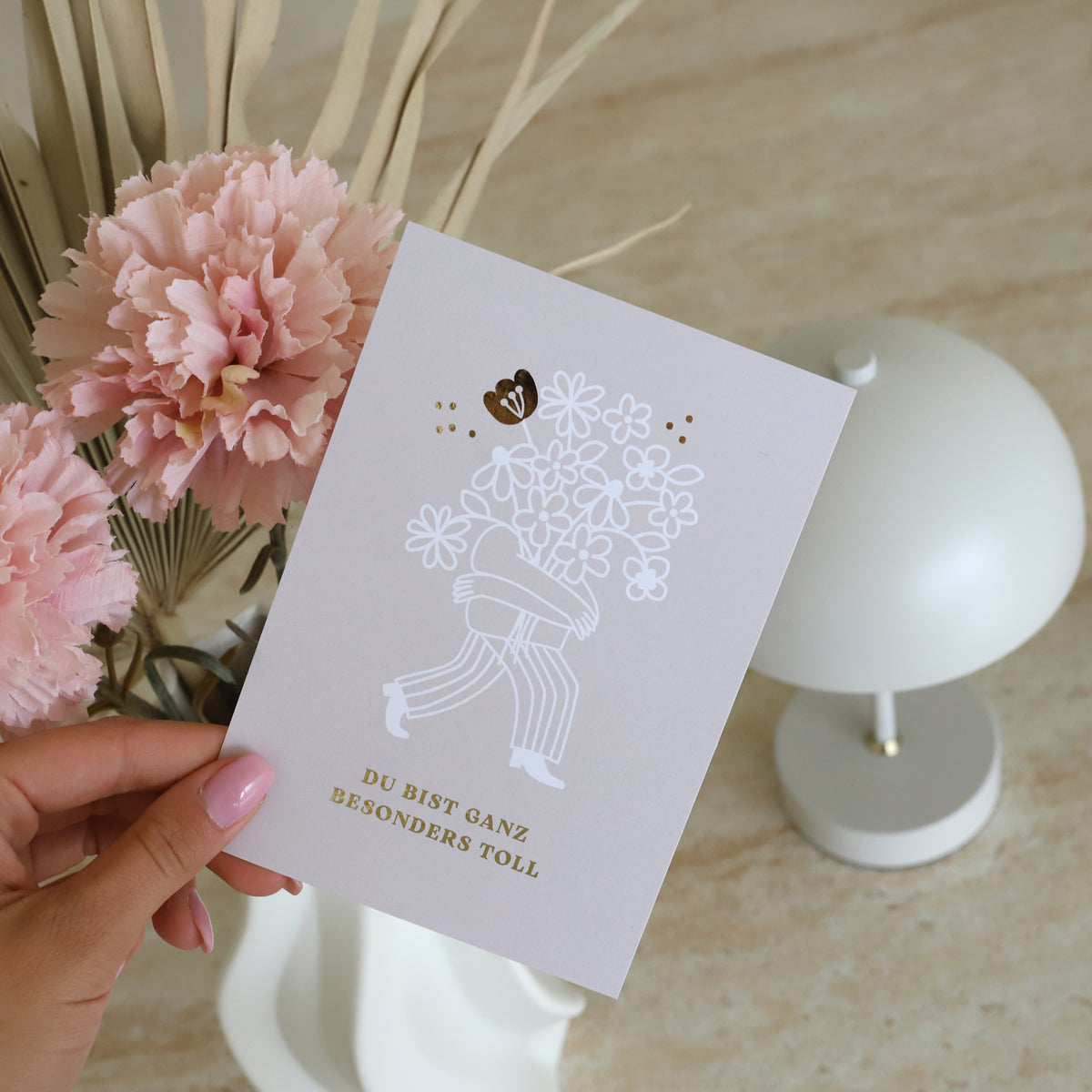 Postkarte A6 "Toll"