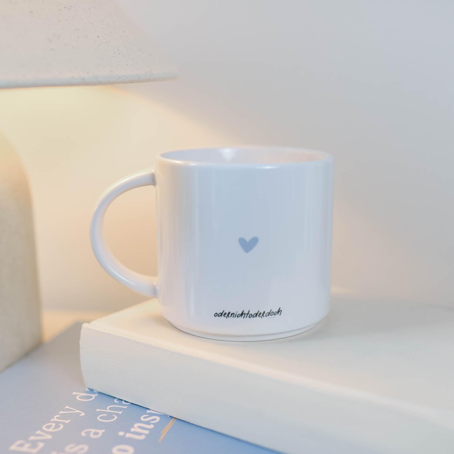 Jumbo-Tasse „The Teachers Club", blau