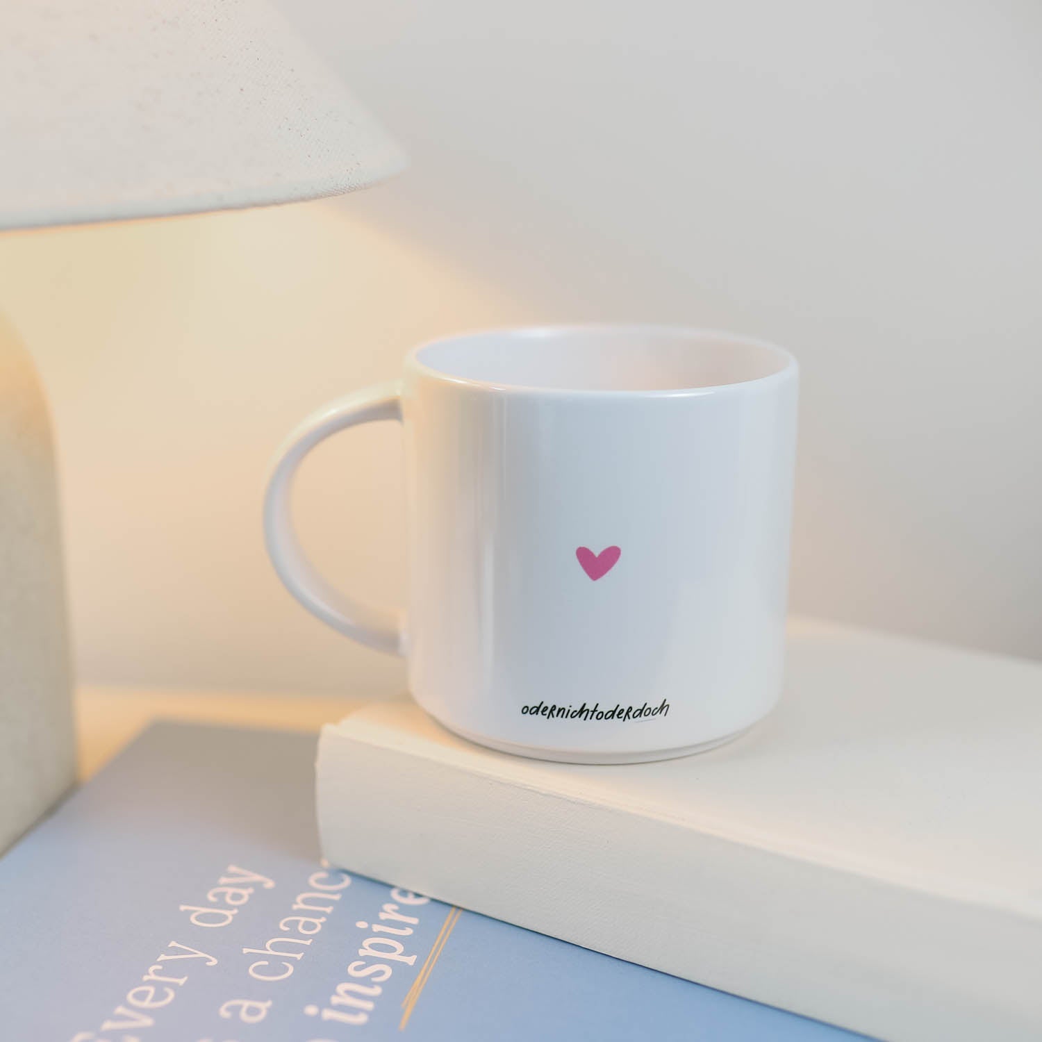 Jumbo-Tasse „The Teachers Club", pink