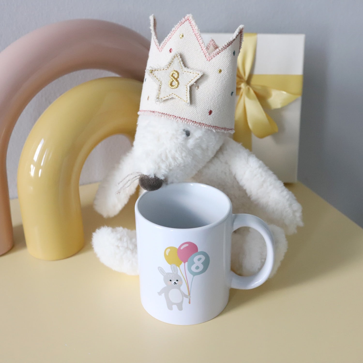 Tasse „Achter Geburtstag"