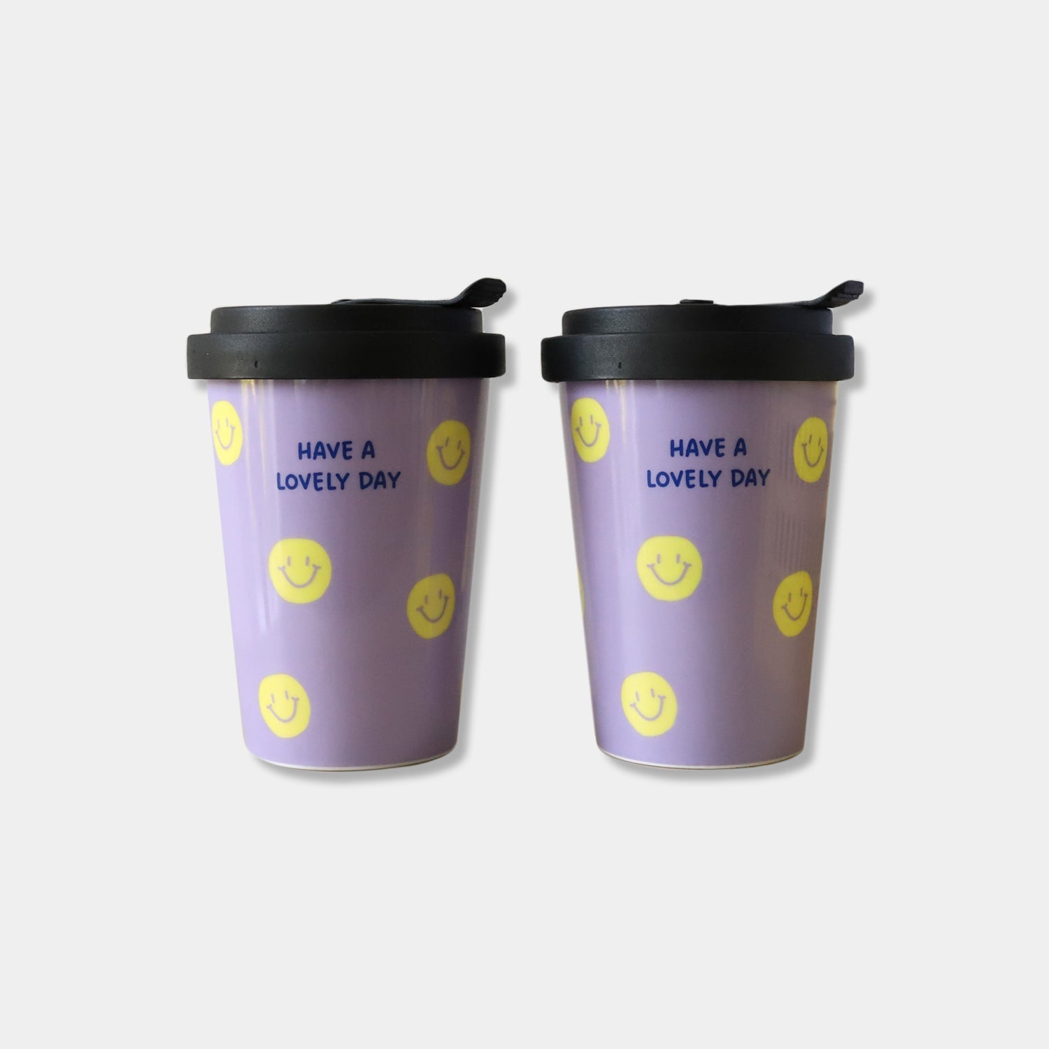 Bundle Coffee-to-go-Becher „Lovely day“, 2er Set