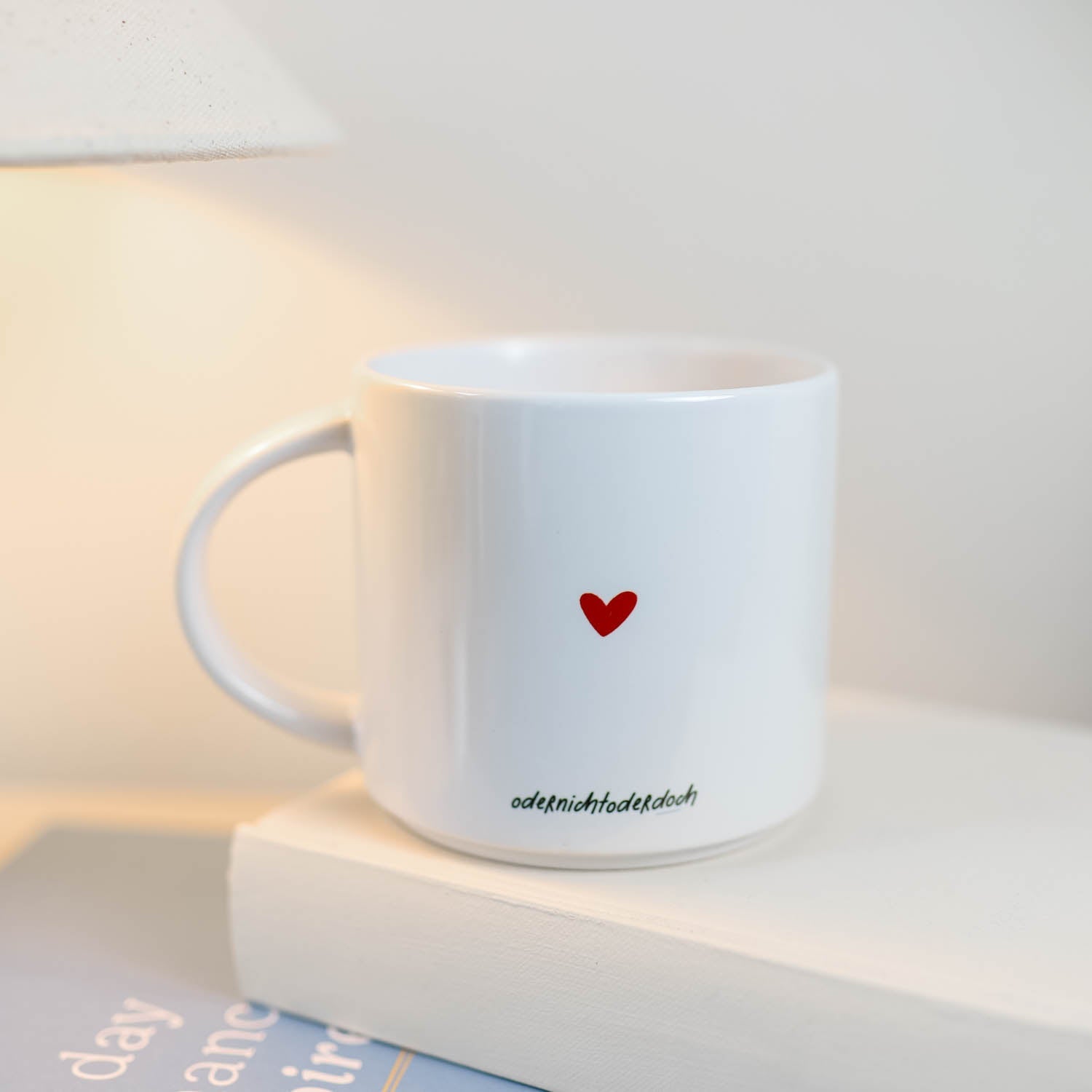 Jumbo-Tasse „The Teachers Club", rot