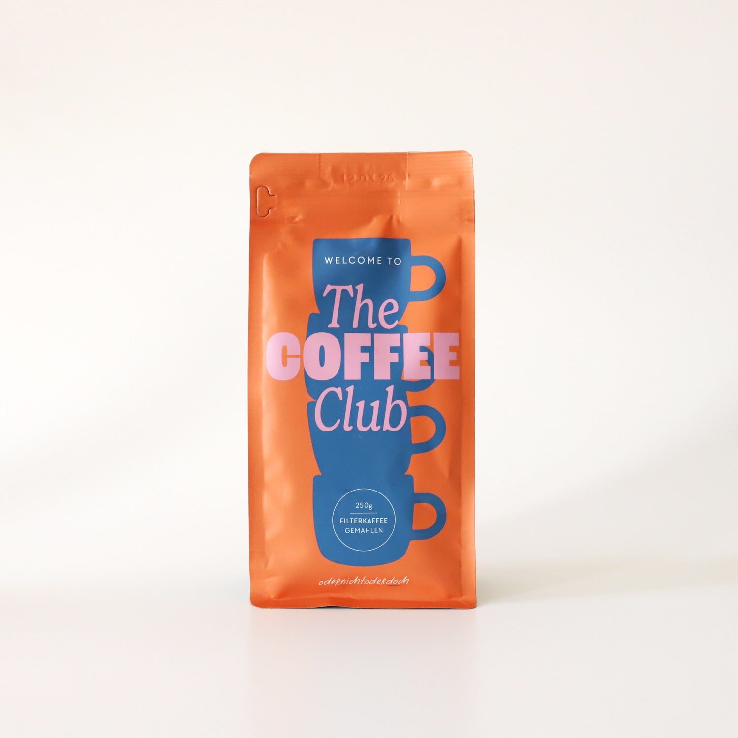 Kaffee „The Coffee Club", orange, gemahlen, 250g