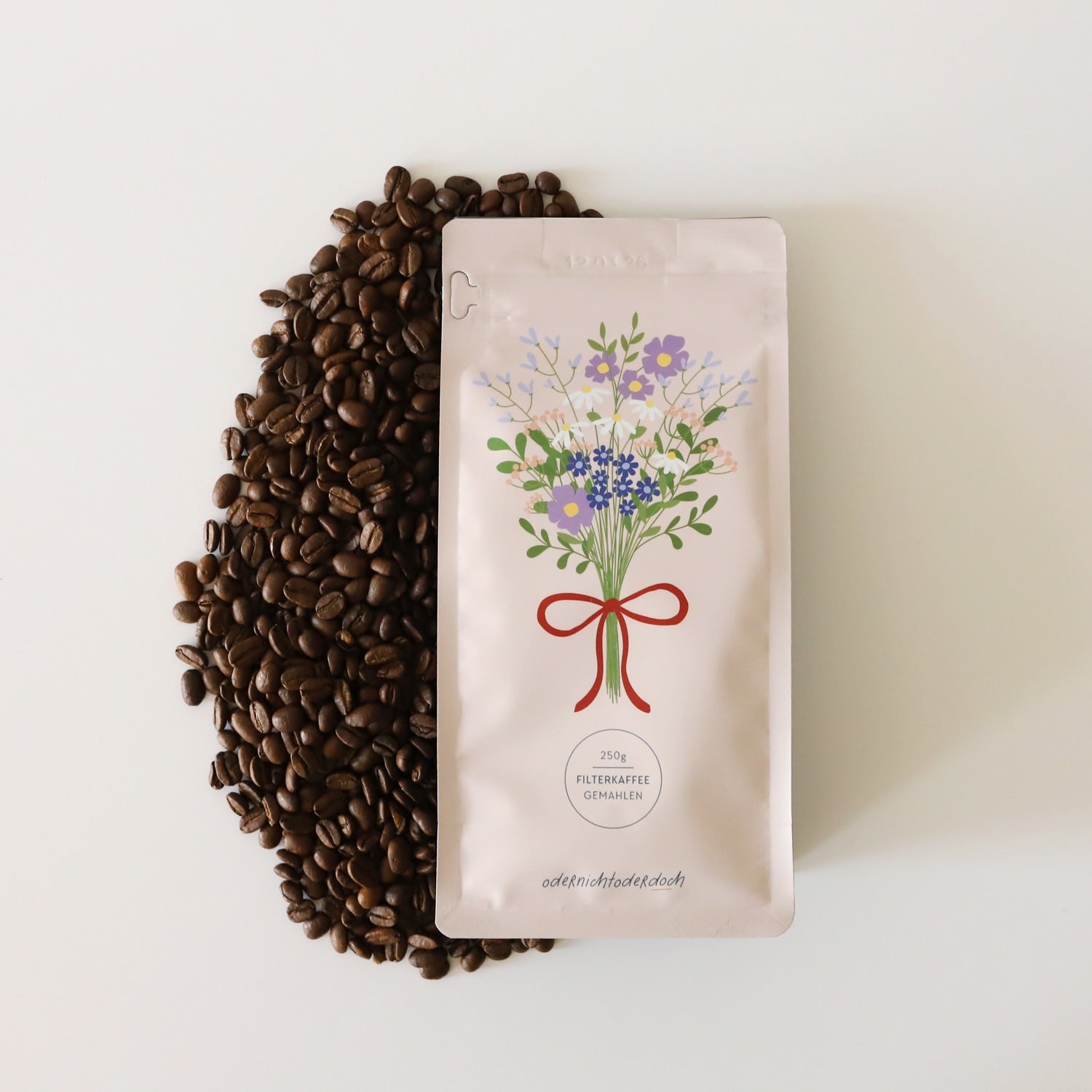Kaffee „Blumen“, gemahlen, 250g