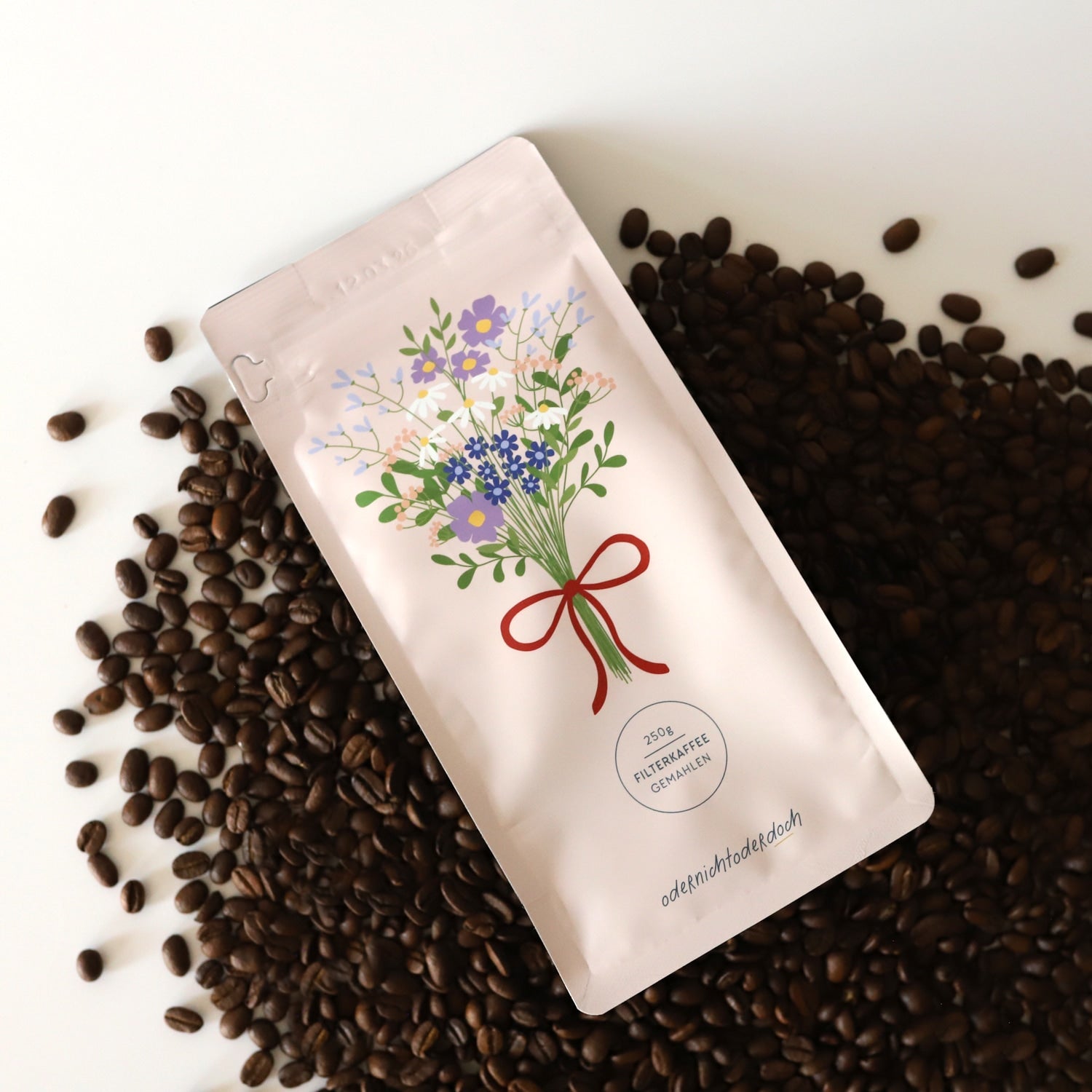 Kaffee „Blumen“, gemahlen, 250g