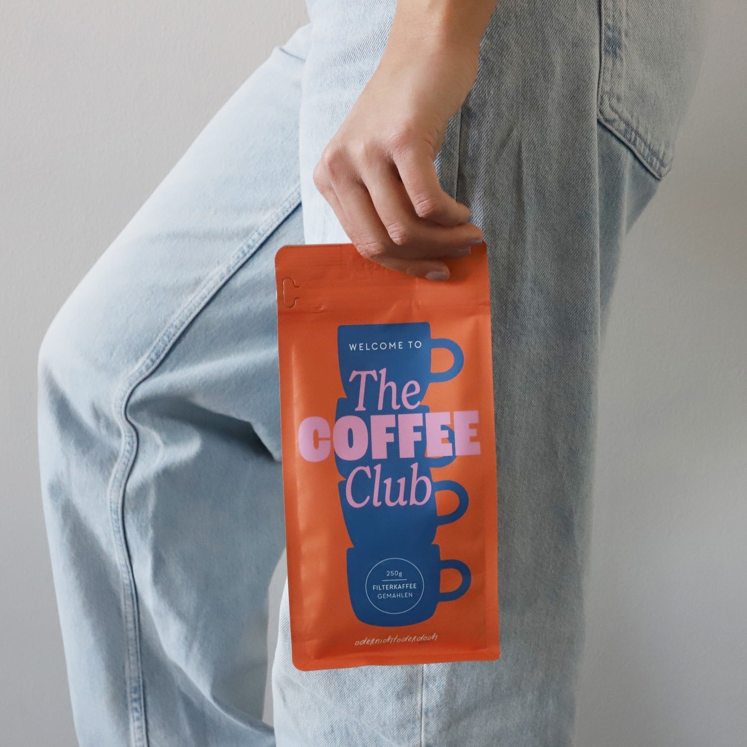 Kaffee „The Coffee Club", orange, gemahlen, 250g