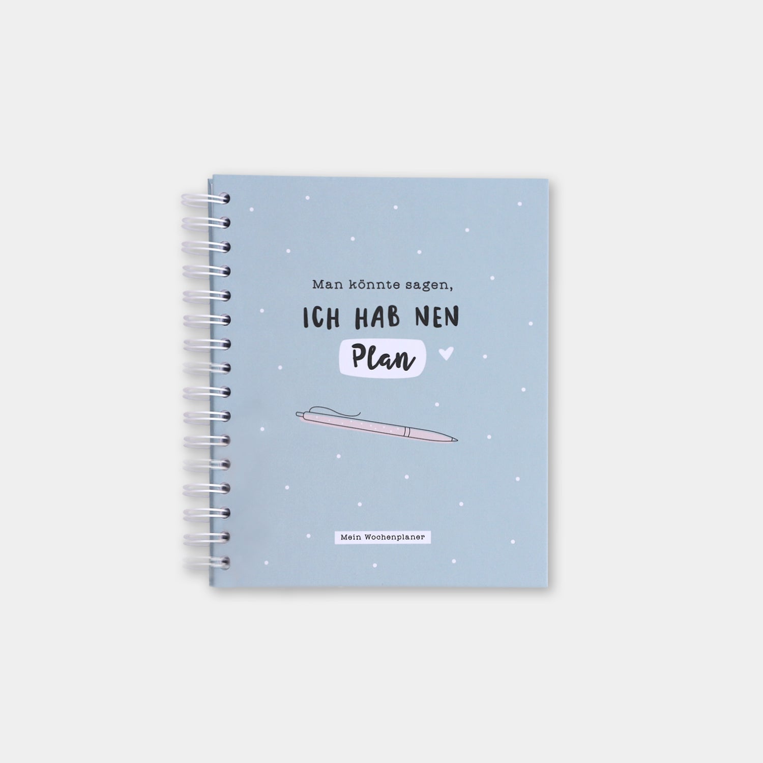 Wochenplaner „Ich hab nen Plan", blau