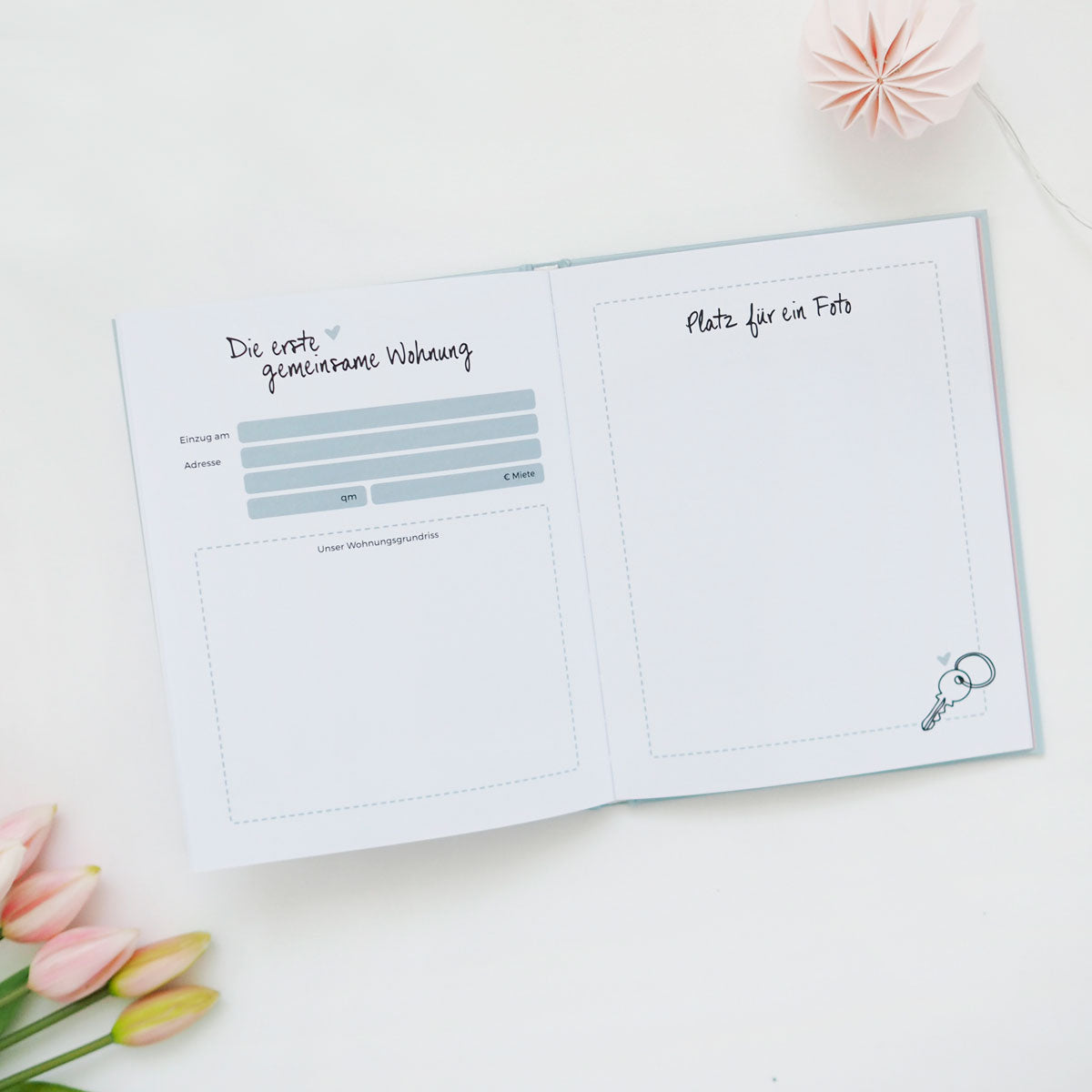 Love Story Book inkl. Stickerbogen