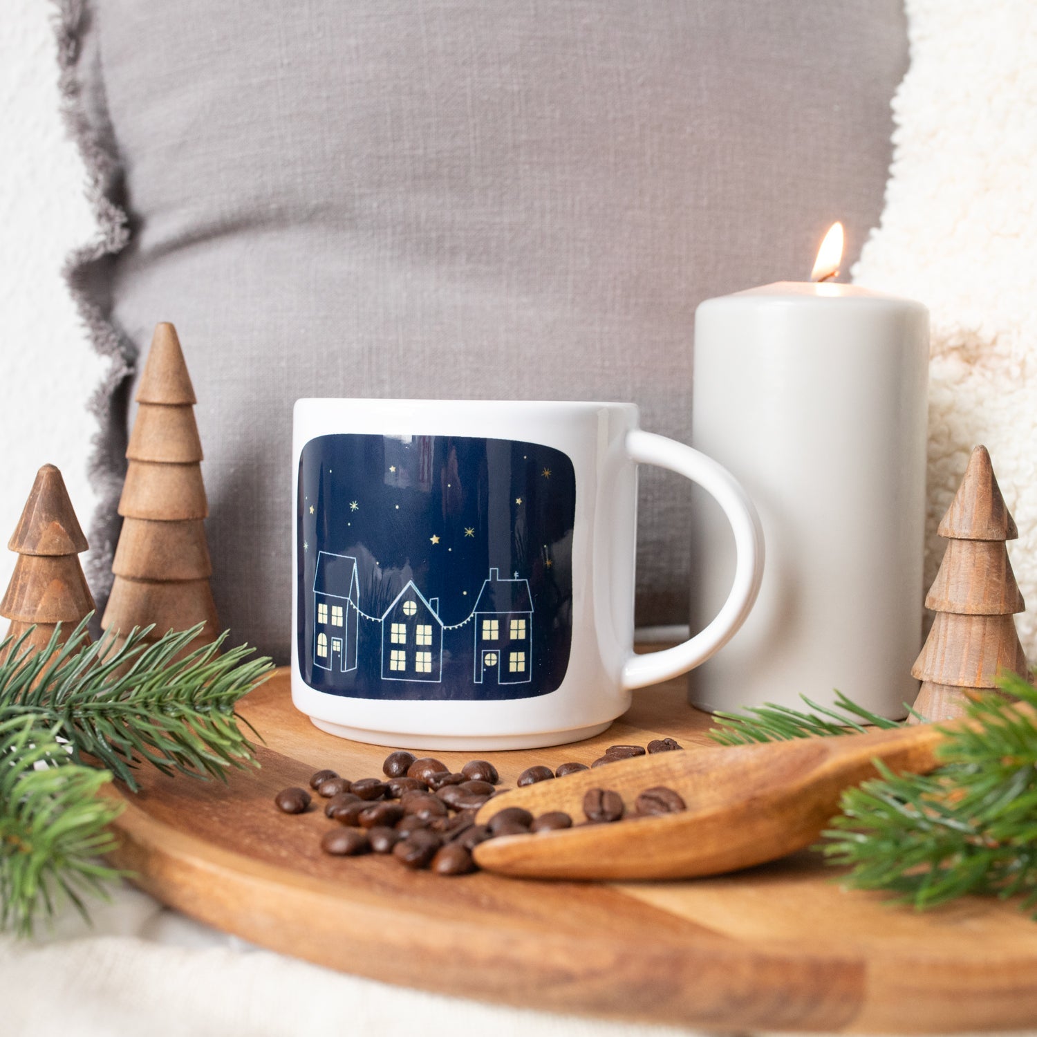 Jumbo-Tasse „Magical Winter Time“