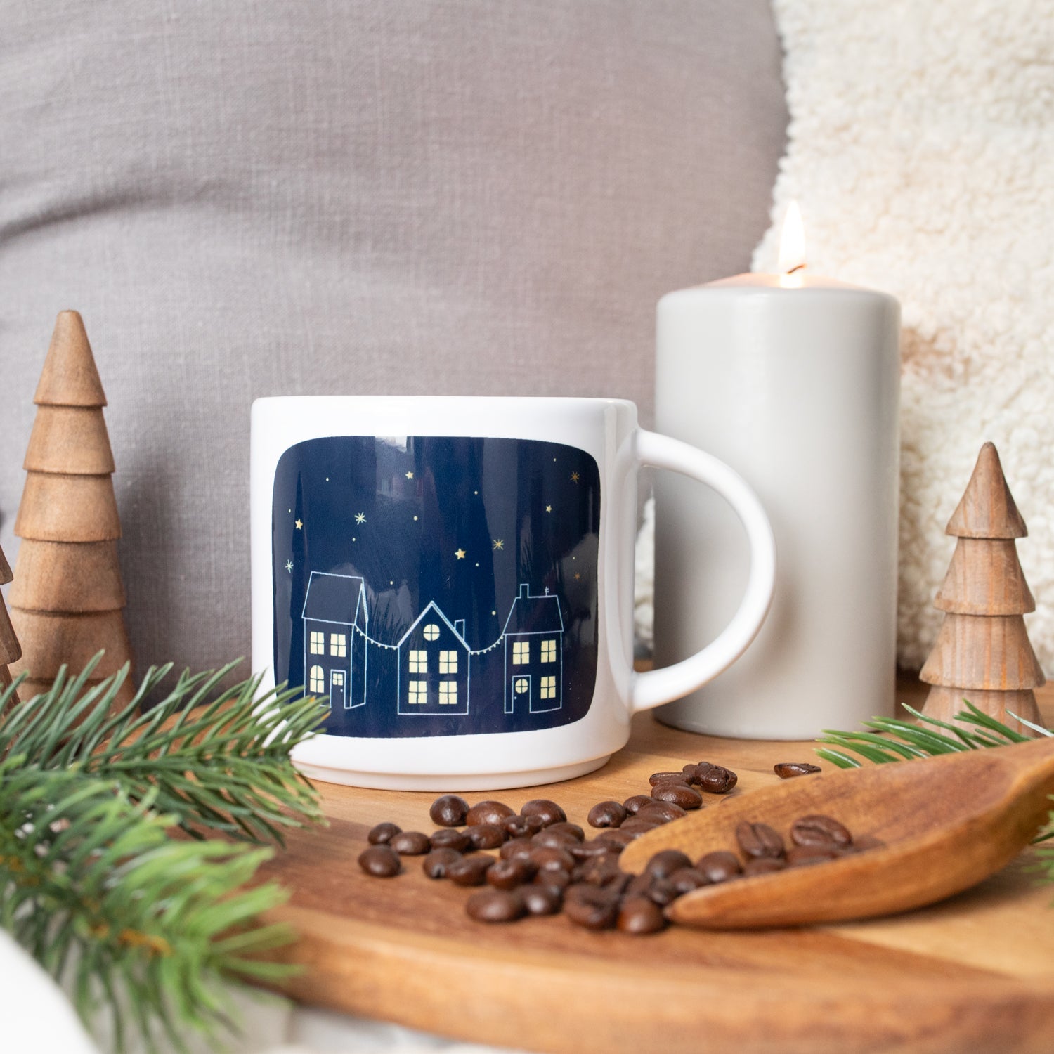 Jumbo-Tasse „Magical Winter Time“