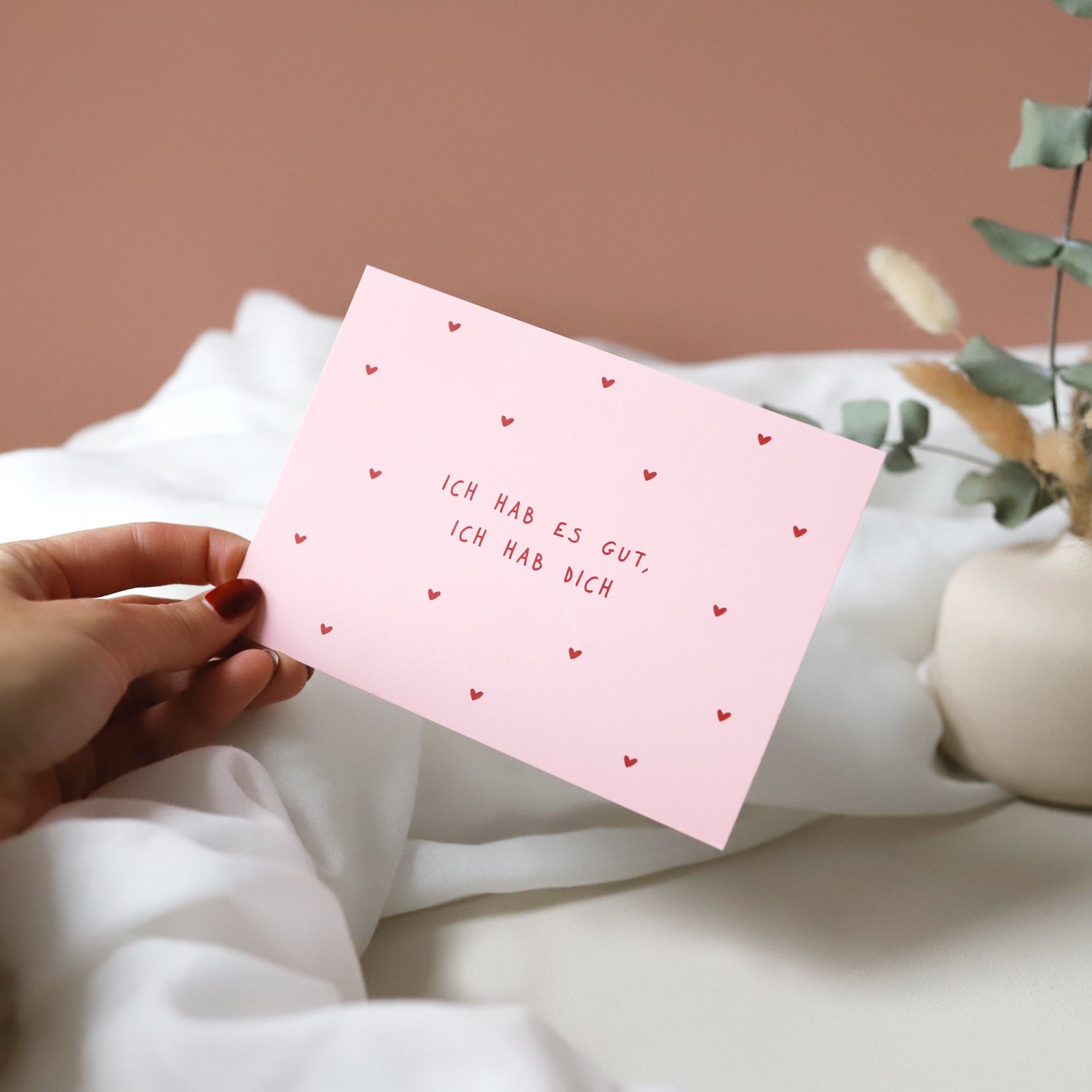 Postkarte „Ich hab es gut“