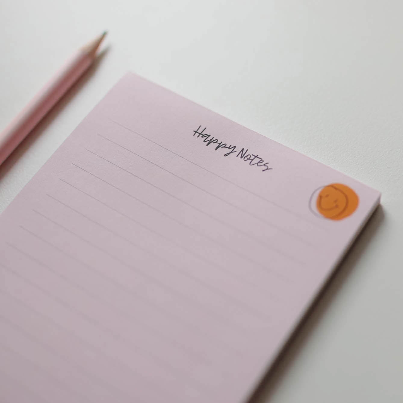 Notizblock A6 „Happy Notes“