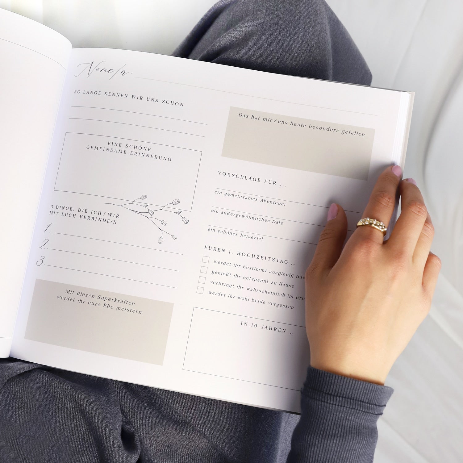 Gästebuch „Memories forever"