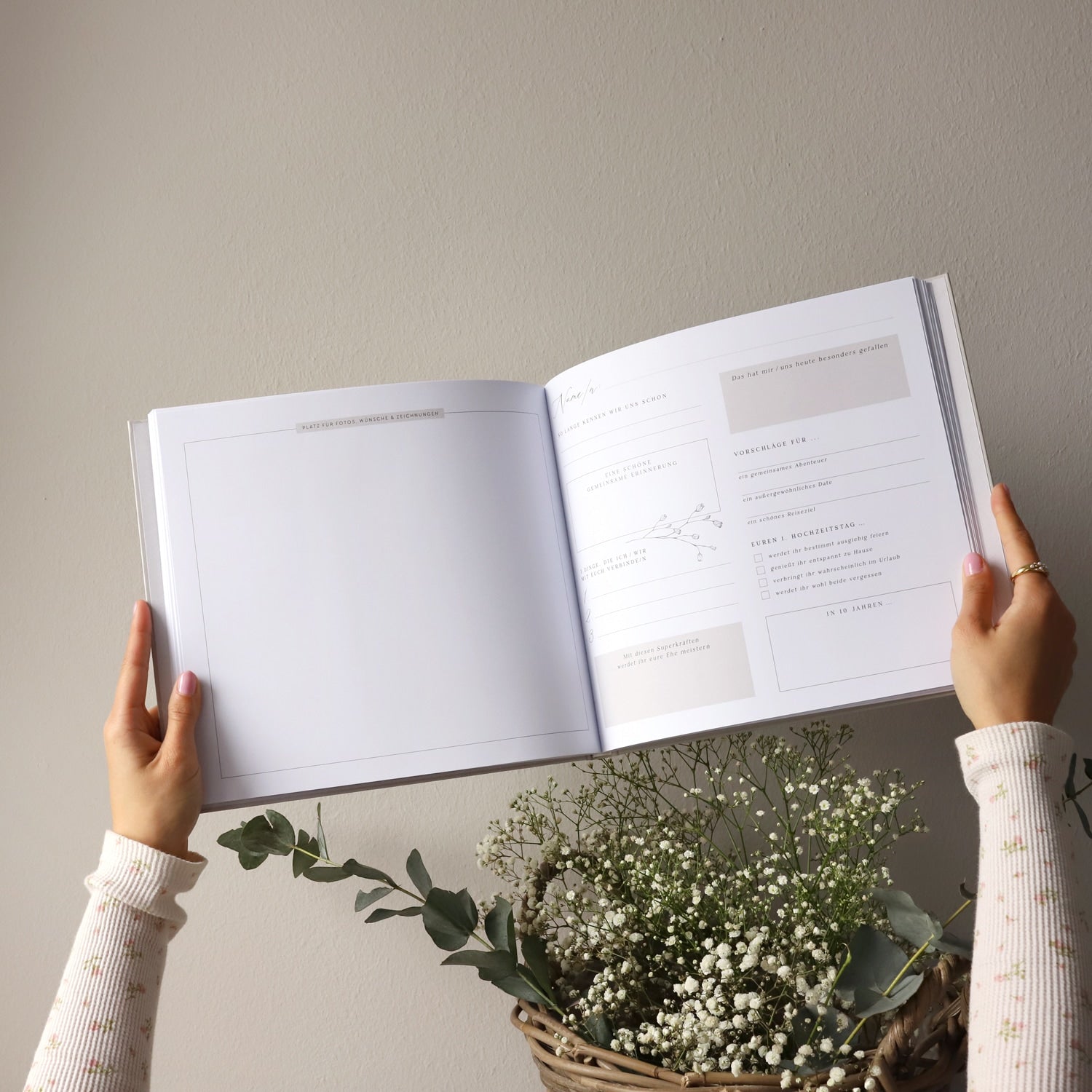 Gästebuch „Memories forever"