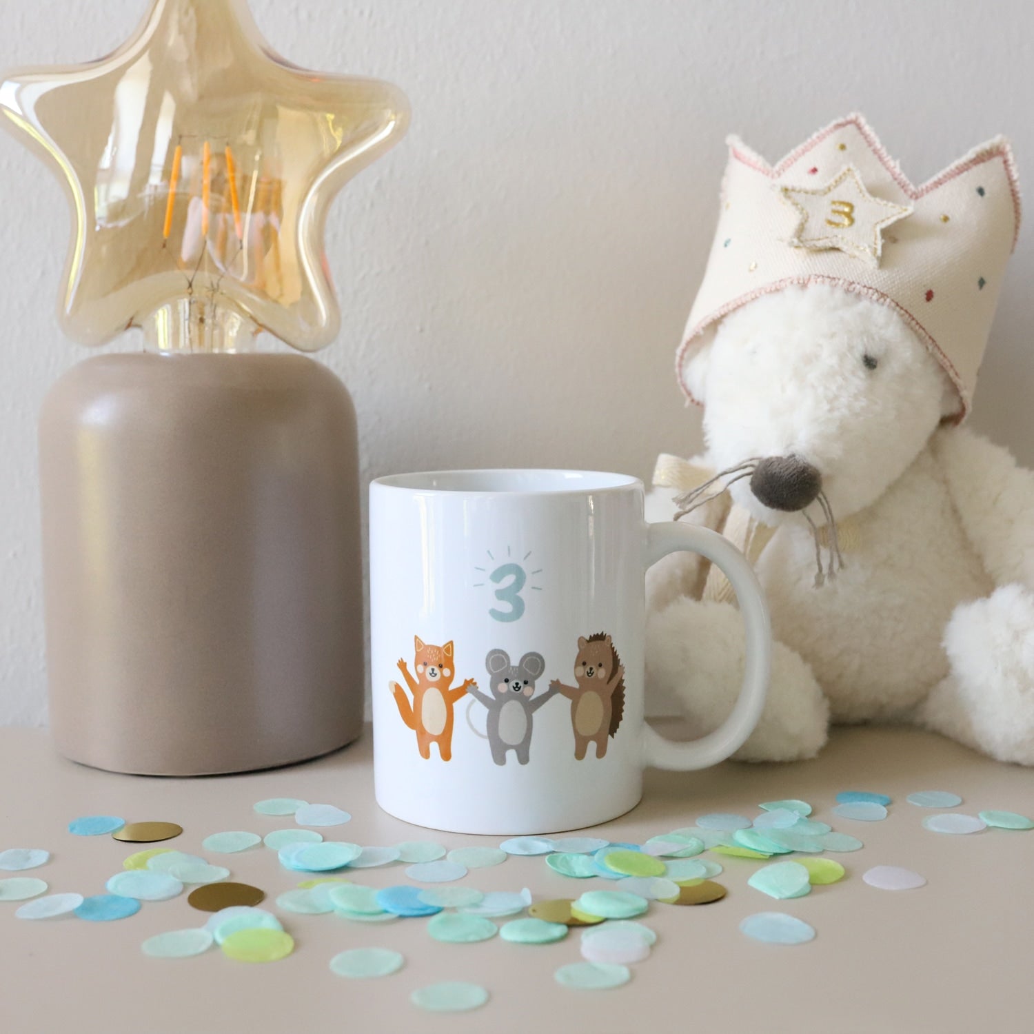 Tasse „Dritter Geburtstag"