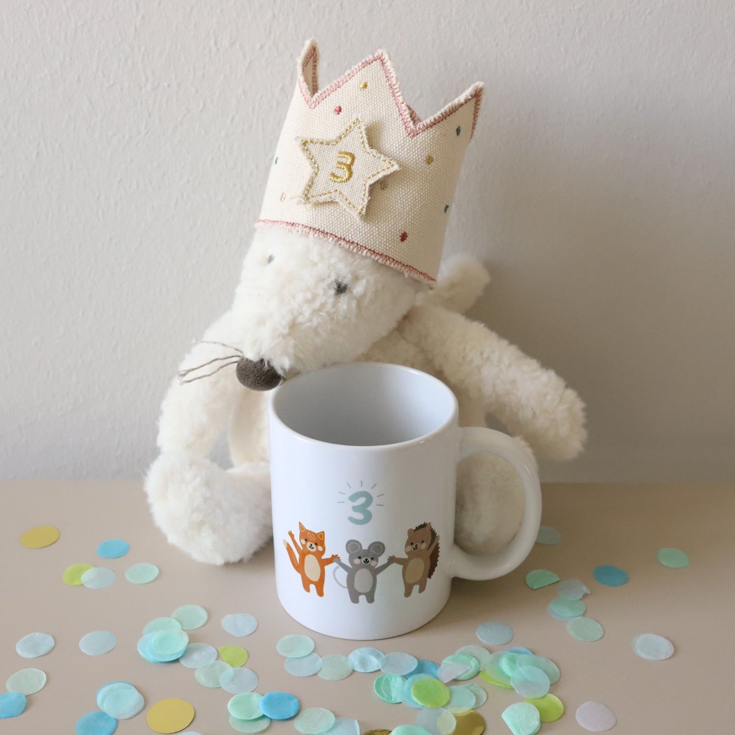 Tasse „Dritter Geburtstag"