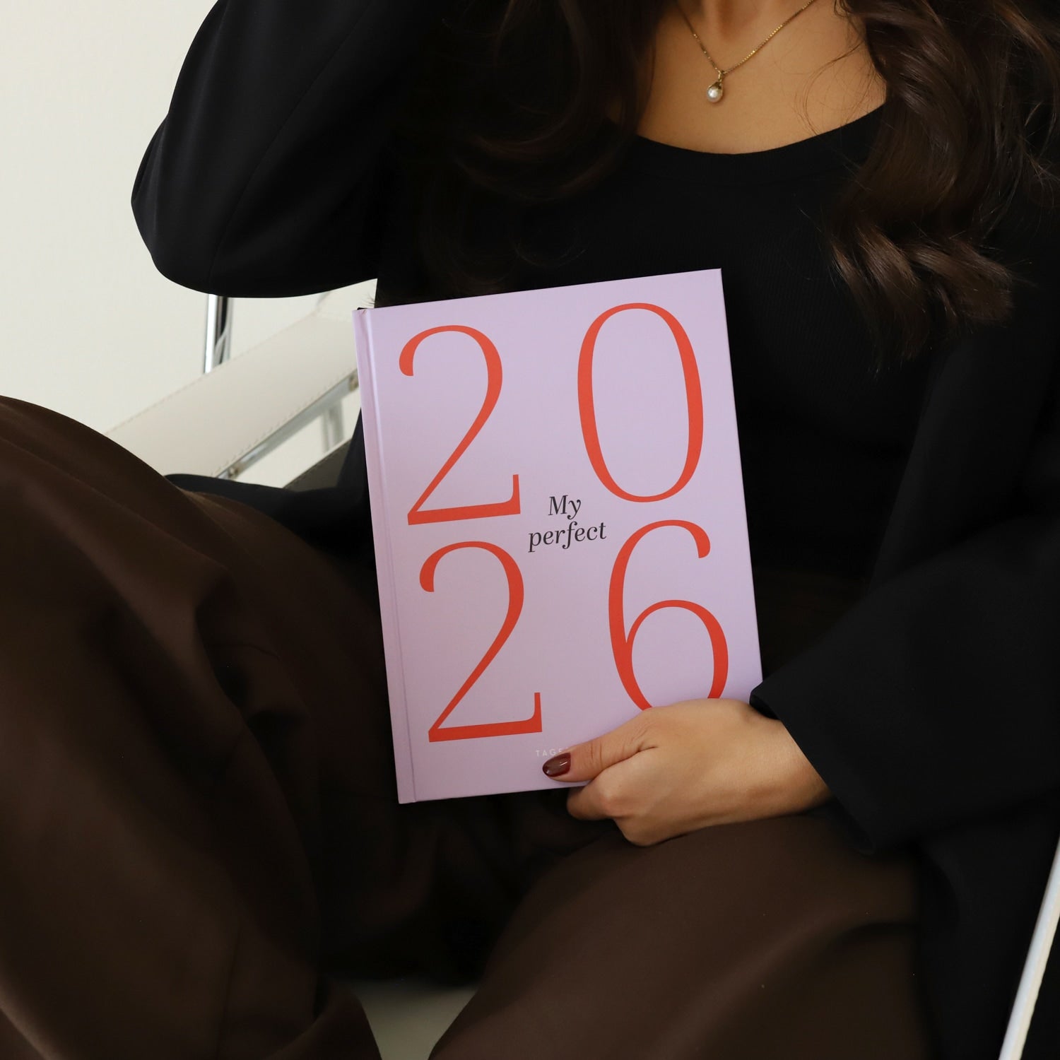 Tageskalender 2026 | A5+ lila