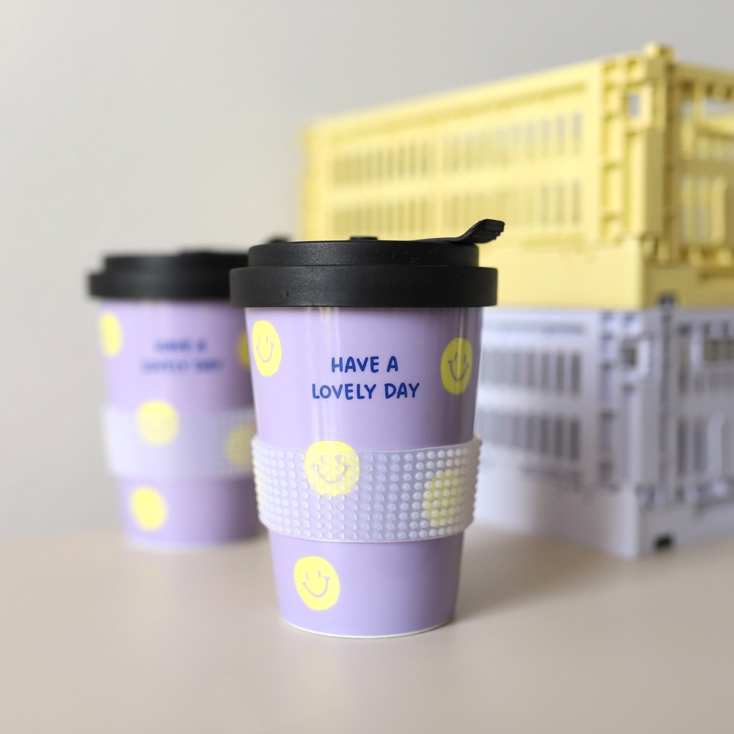 Bundle Coffee-to-go-Becher „Lovely day“, 2er Set